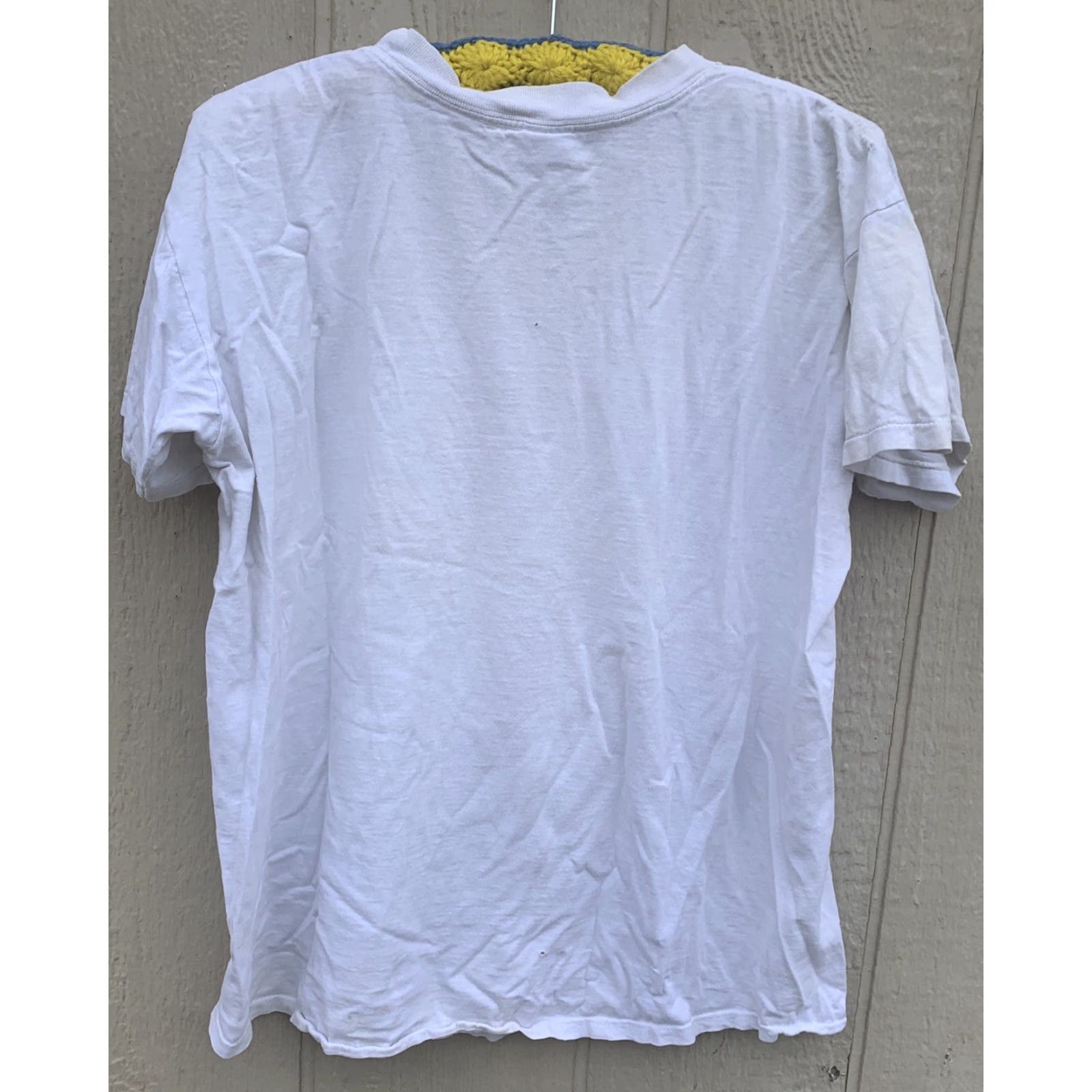 Nike VINTAGE Nike T-Shirt Michael Jordan Spike Lee Mars Blackmon L White 100% Cotton Short Sleeve Graphic Tee United States Mens Size US L / EU 52-54 / 3 - 3 Thumbnail