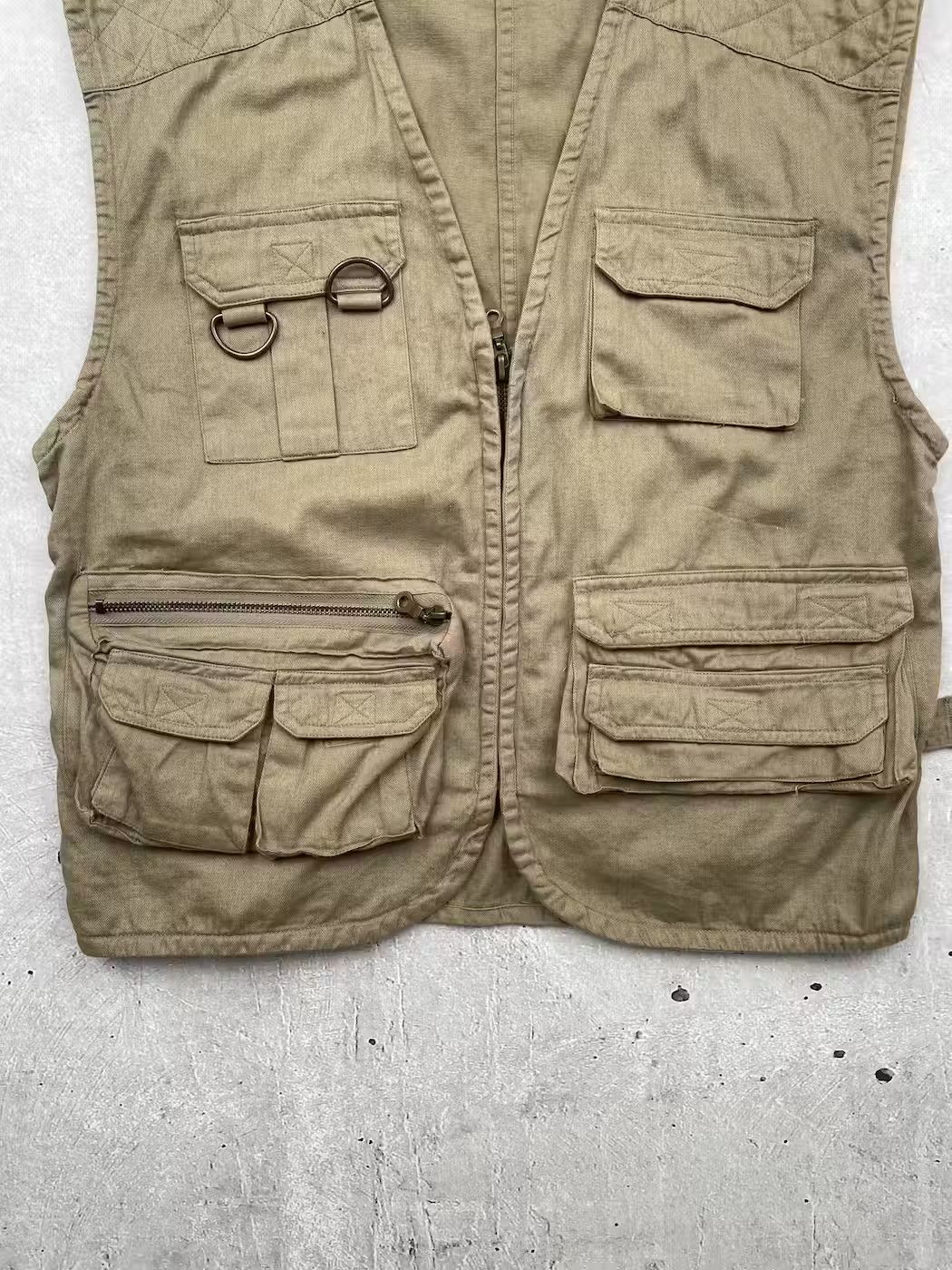 Japanese Brand × Vintage Vintage Bondage Multi Pocket Vest Size US S / EU 44-46 / 1 - 3 Thumbnail