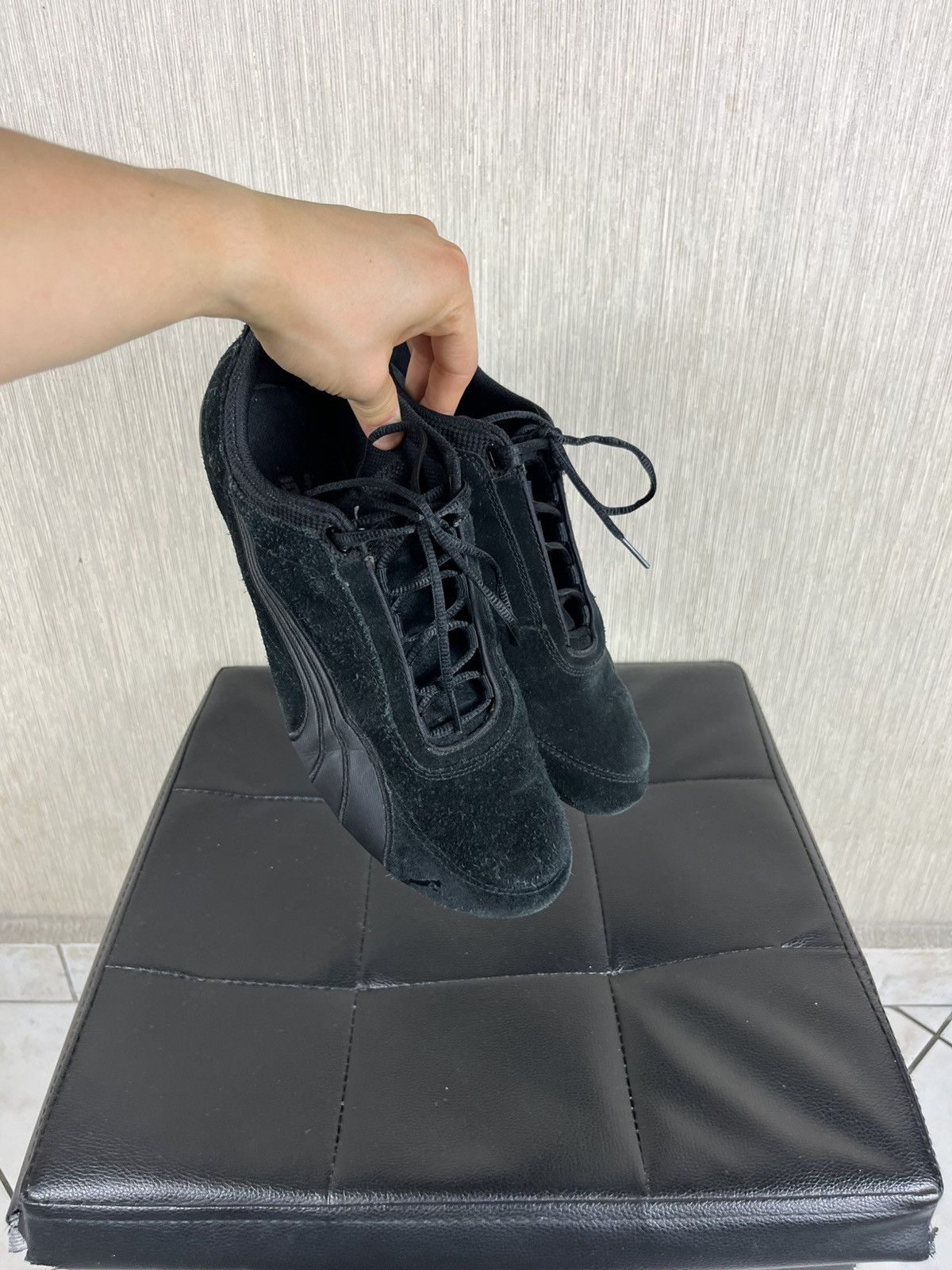 Puma Vintage Puma suede y2k speed cat shoes sneakers avant garde Size US 10 / EU 43 - 21 Thumbnail