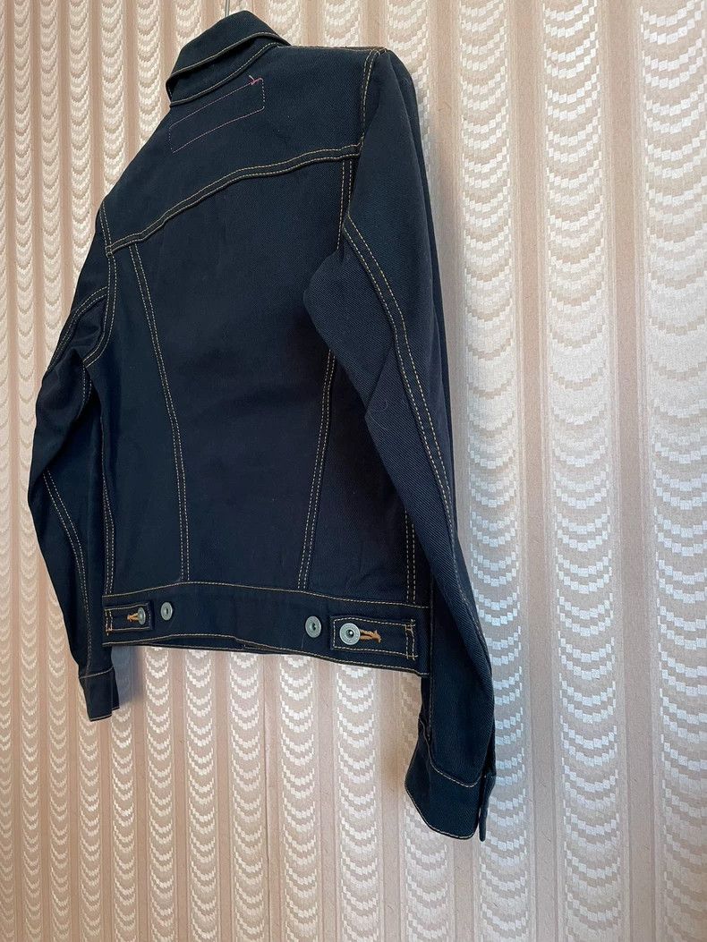 Comme des Garcons Comme Des Garcons Black Button Open Line Denim Jacket Jack Size S / US 4 / IT 40 - 3 Thumbnail