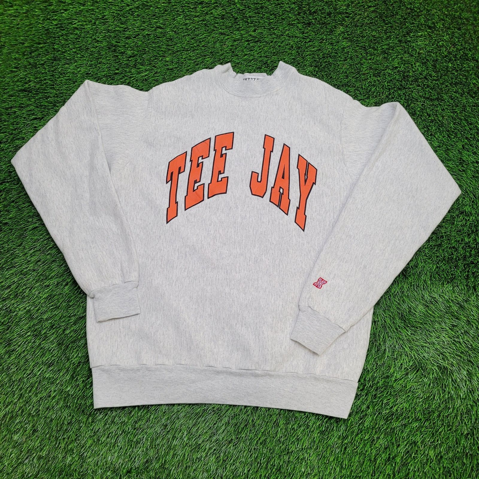 Vintage VTG 90s Tee-Jay Thomas Jefferson HS Sweatshirt XL USA Baggy Size US XL / EU 56 / 4 - 1 Thumbnail