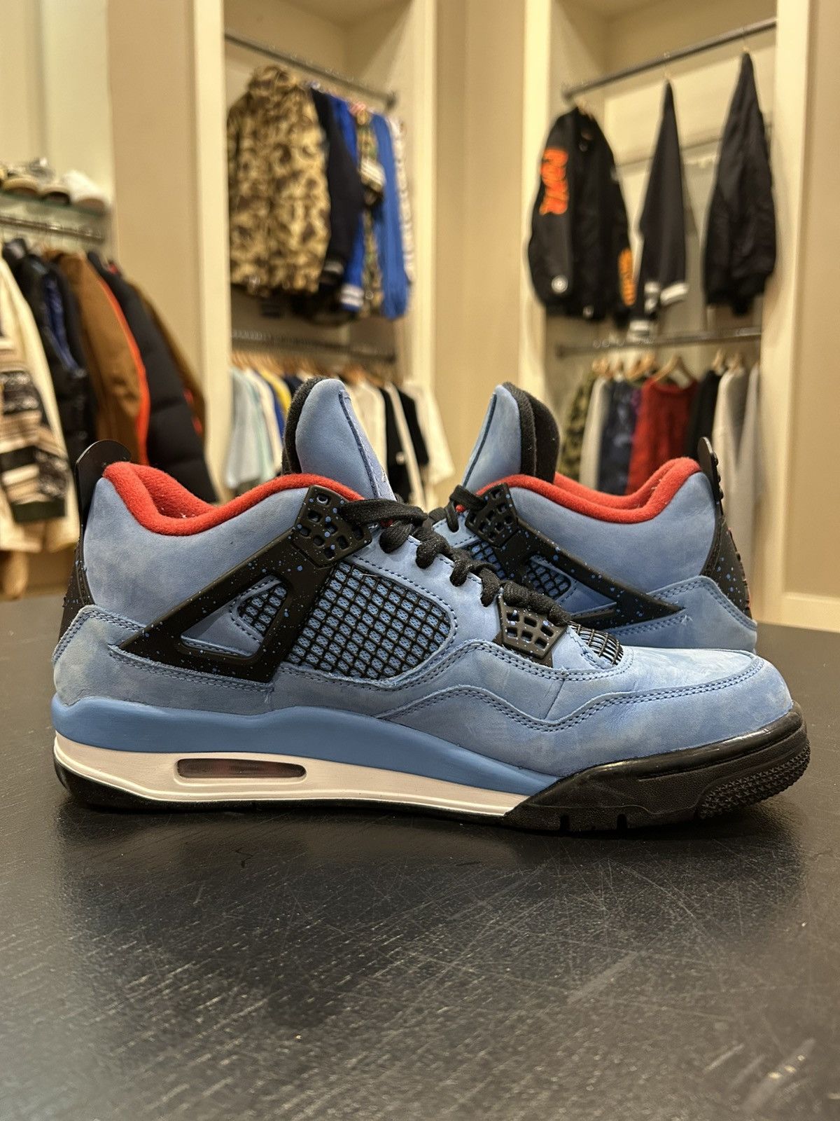 Jordan Brand Jordan 4 Retro ‘Travis Scott Cactus Jack’ Size US 10.5 / EU 43-44 - 3 Thumbnail