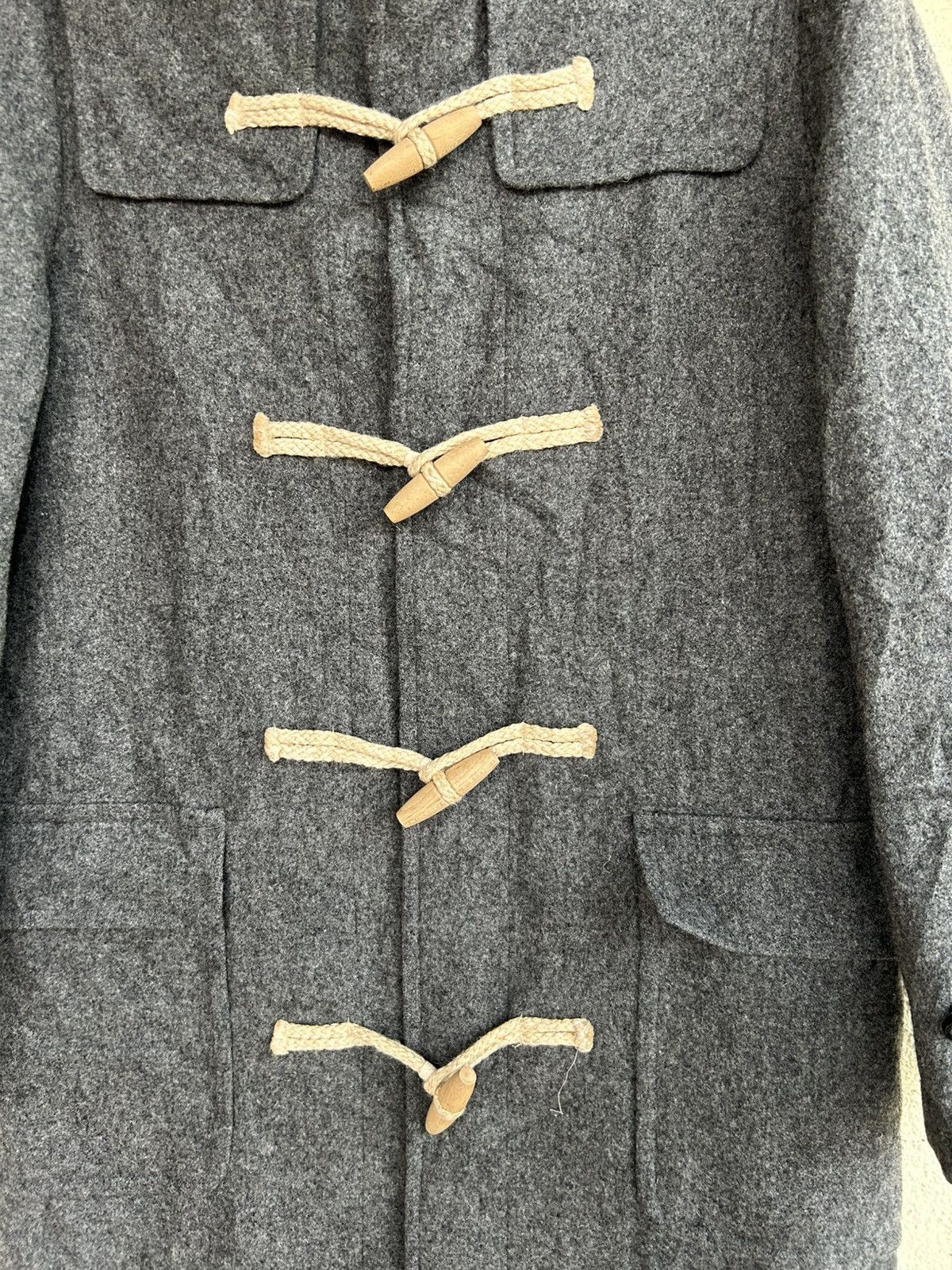 Japanese Brand × Yohji Yamamoto Ined Wool Long Coat Size US S / EU 44-46 / 1 - 6 Thumbnail