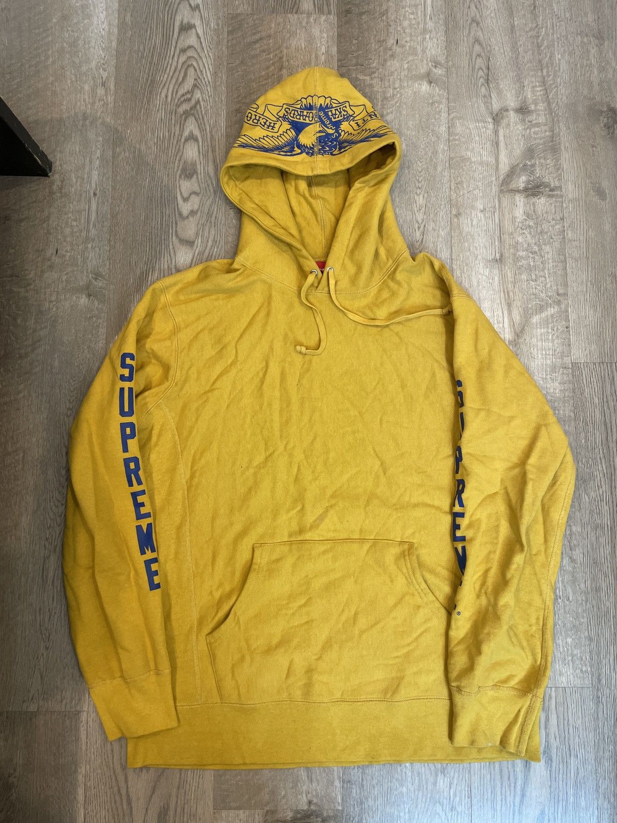 Supreme Anti Hero Hoodie | Grailed