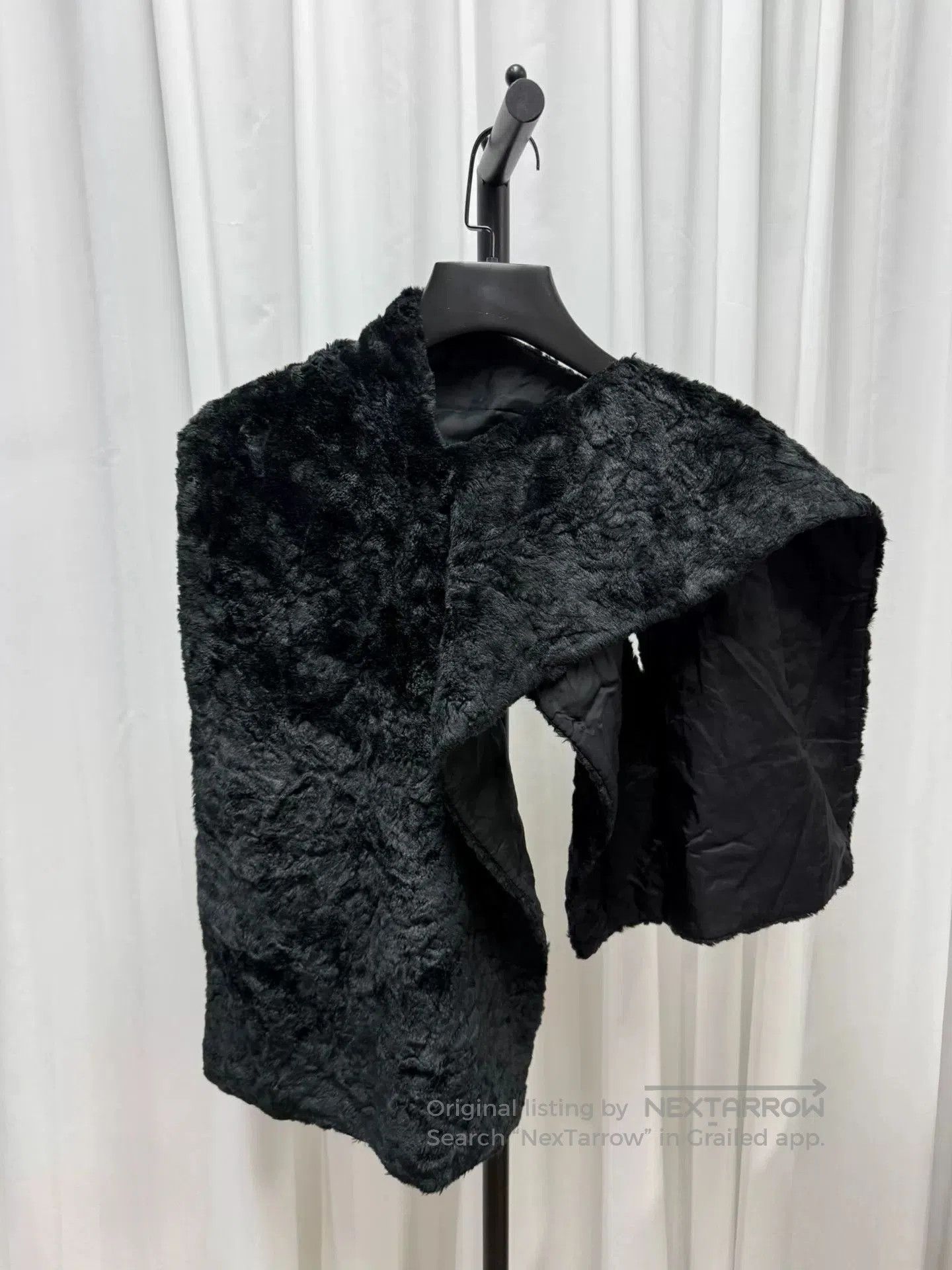 Comme des Garcons comme des garcons plush collar neck scarf. Size ONE SIZE - 3 Thumbnail