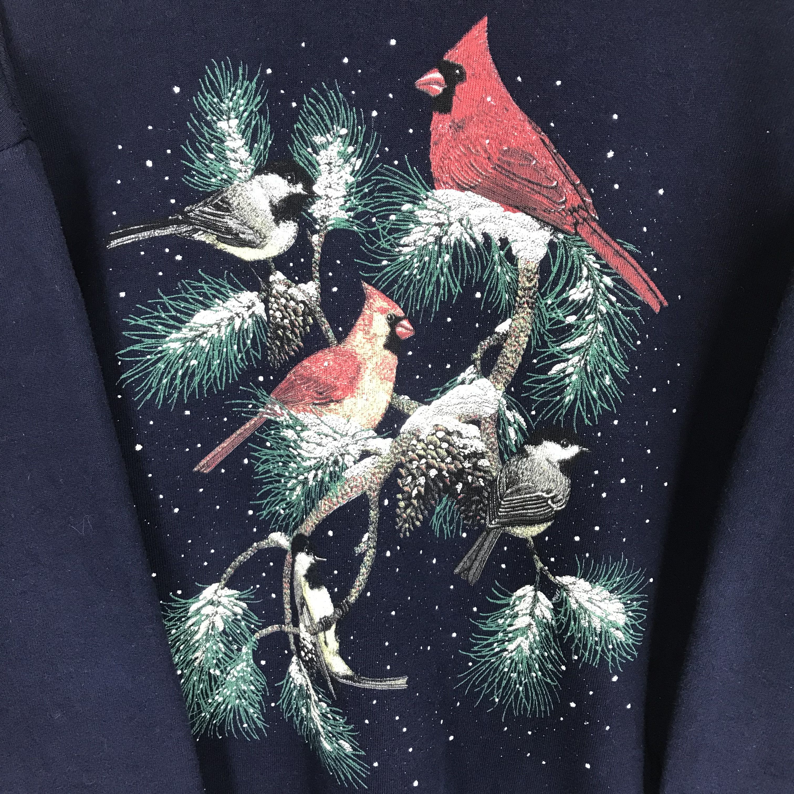 Arts & Science Vintage 90s Cardinal Bird Farm - 67 Size US XL / EU 56 / 4 - 4 Thumbnail