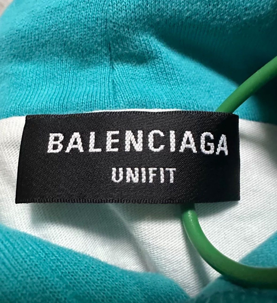 Balenciaga Balenciaga Lake Blue Destruction Double layered Hoodie Size US XS / EU 42 / 0 - 6 Thumbnail