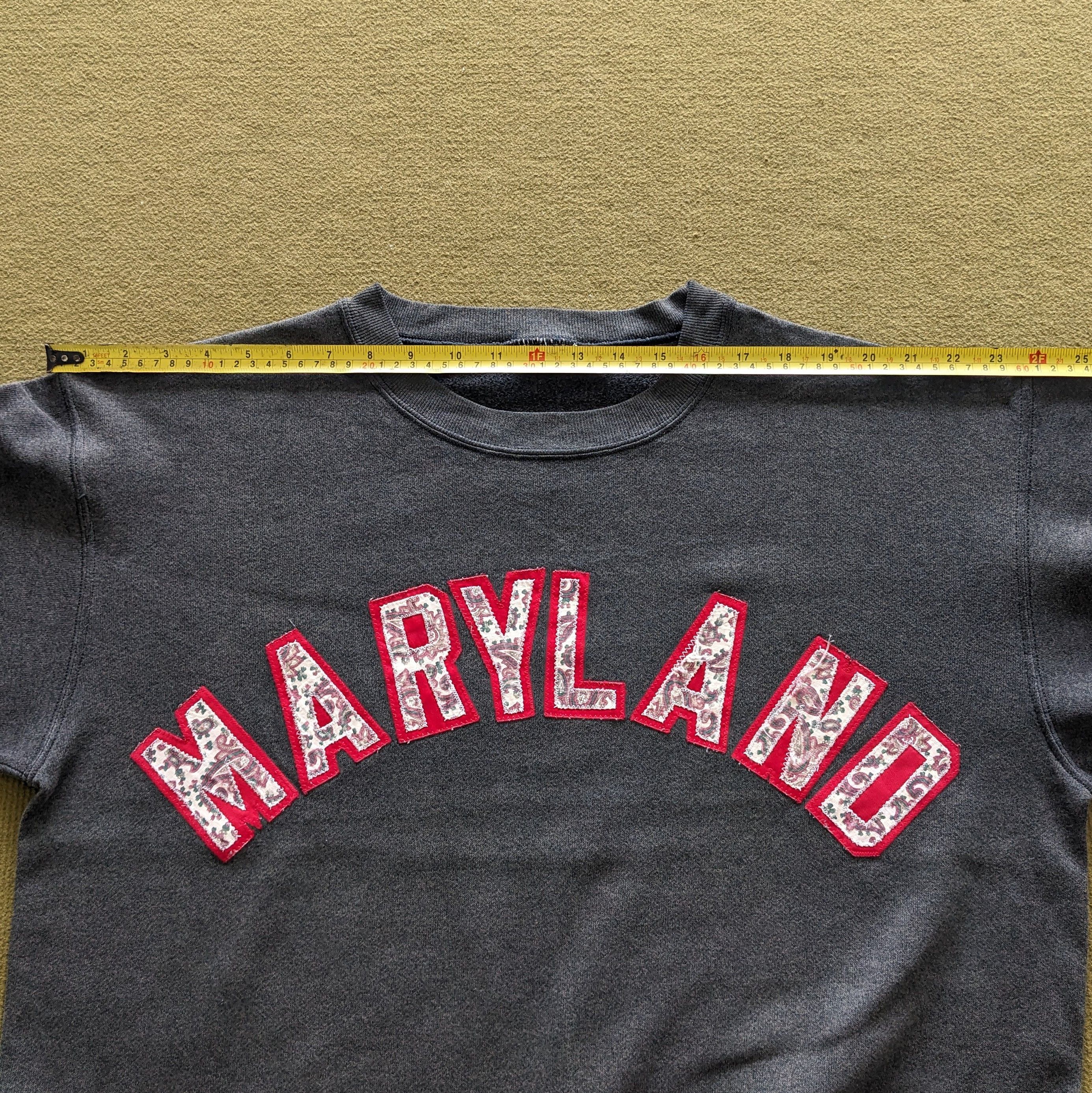 Other Vintage MARYLAND Streetwear Style Sweatshirt Size US L / EU 52-54 / 3 - 4 Thumbnail