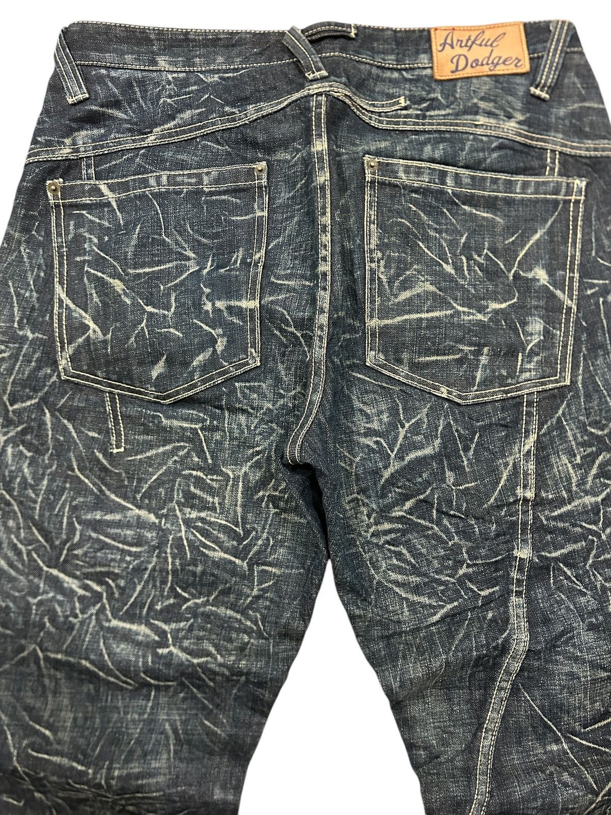 Artful Dodger Vintage Artful Dodger Thunder Clawmark Rusty Jeans Size US 34 / EU 50 - 5 Thumbnail