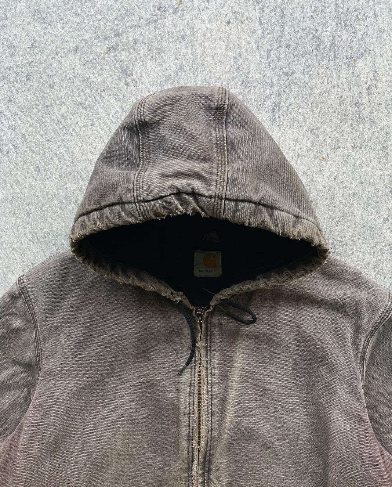 Carhartt 2000's Crazy Distressed Chesnut Brown Carhartt Active Size US L / EU 52-54 / 3 - 2 Thumbnail