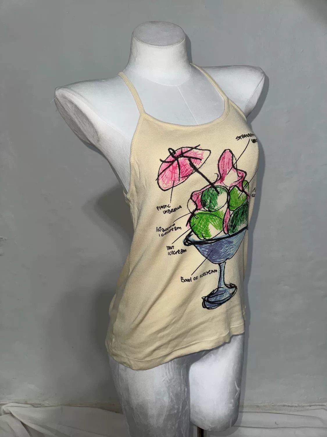 MM6 Maison Margiela MM6 Ice Cream Camisole Size M / US 6-8 / IT 42-44 - 1 Thumbnail