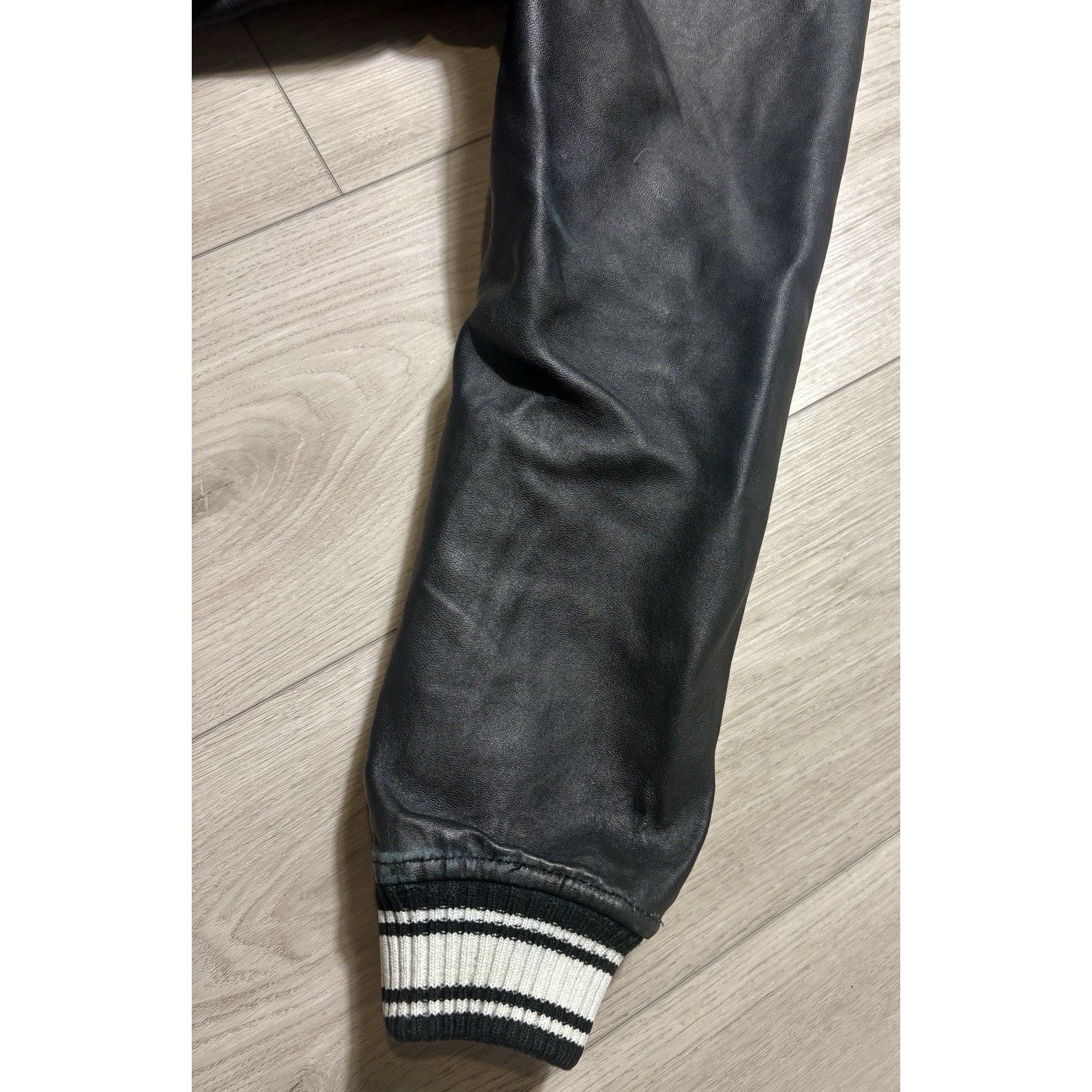 Avirex Avirex Black Aces Tuskegee Airmen Lamb Leather Jacket M Y2K Size US M / EU 48-50 / 2 - 15 Thumbnail