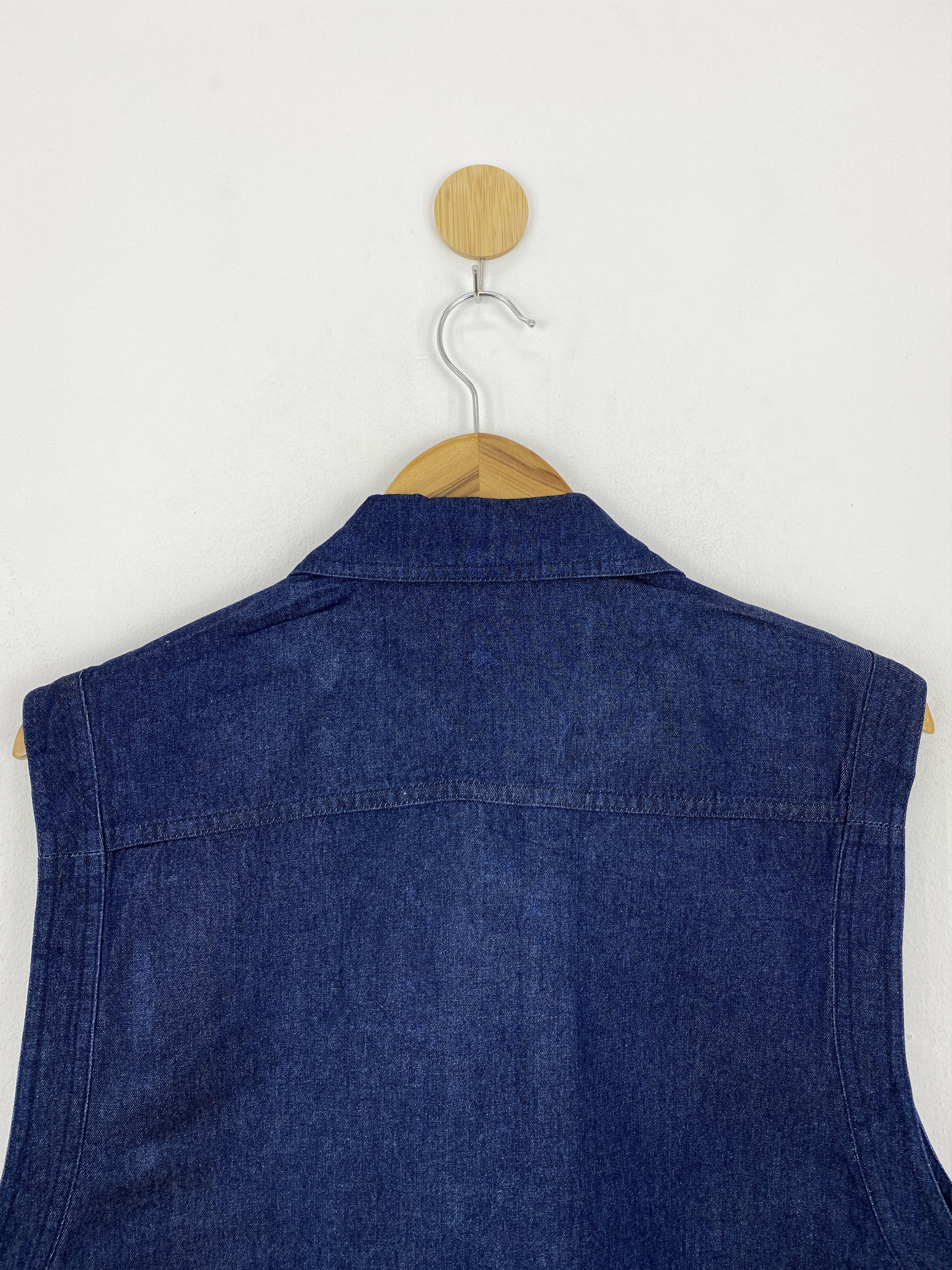 MCM × Vintage Vintage MCM Golf Wear Denim Vest Jacket Size US L / EU 52-54 / 3 - 4 Thumbnail