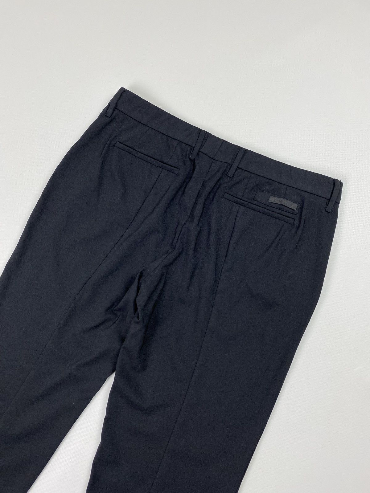 Prada × Vintage Prada Milano ladies wool dress pants trousers size 46 Size 32" / US 10 / IT 46 - 19 Thumbnail
