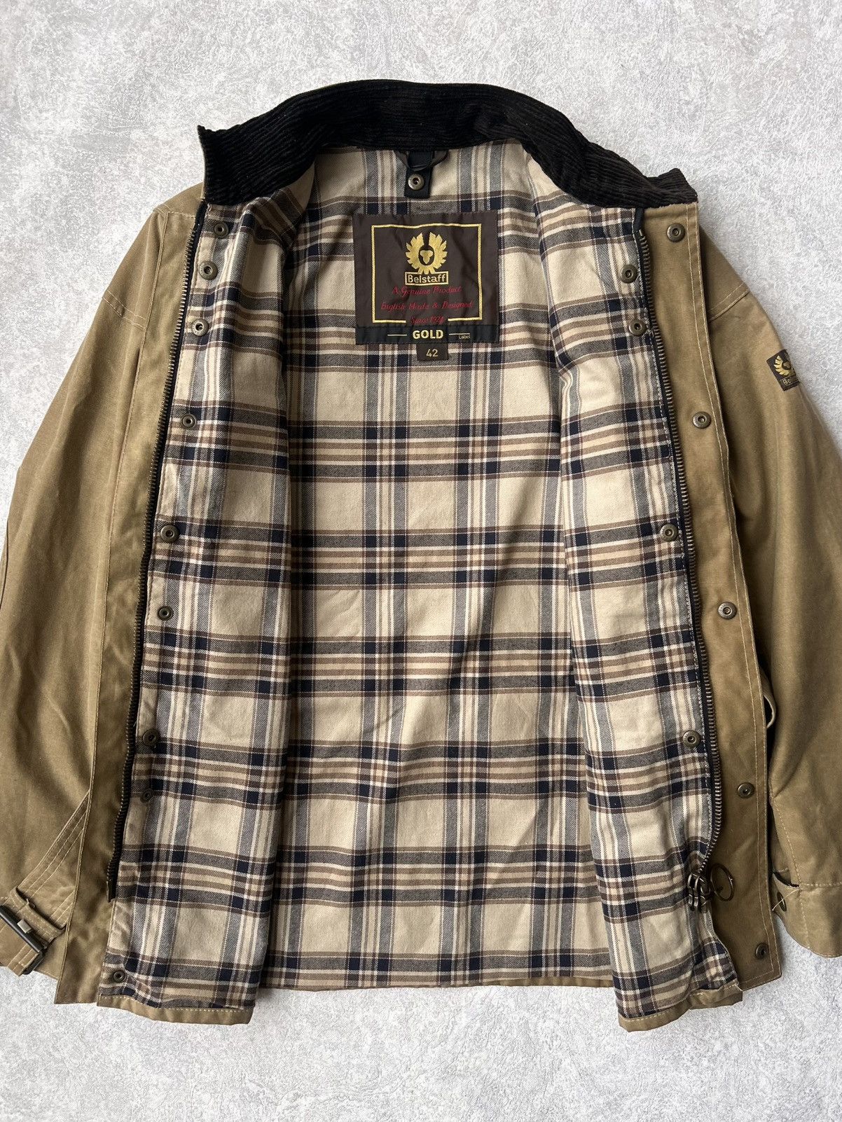 Belstaff Vintage Belstaff Gold Label Roadmaster Waxed Jacket Size US M / EU 48-50 / 2 - 3 Thumbnail