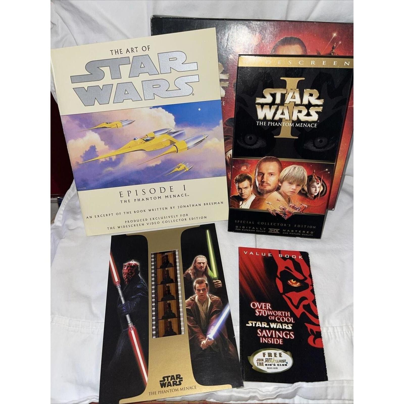 Designer Star Wars: The Phantom Menace Widescreen Collector's VHS Size ONE SIZE - 4 Thumbnail