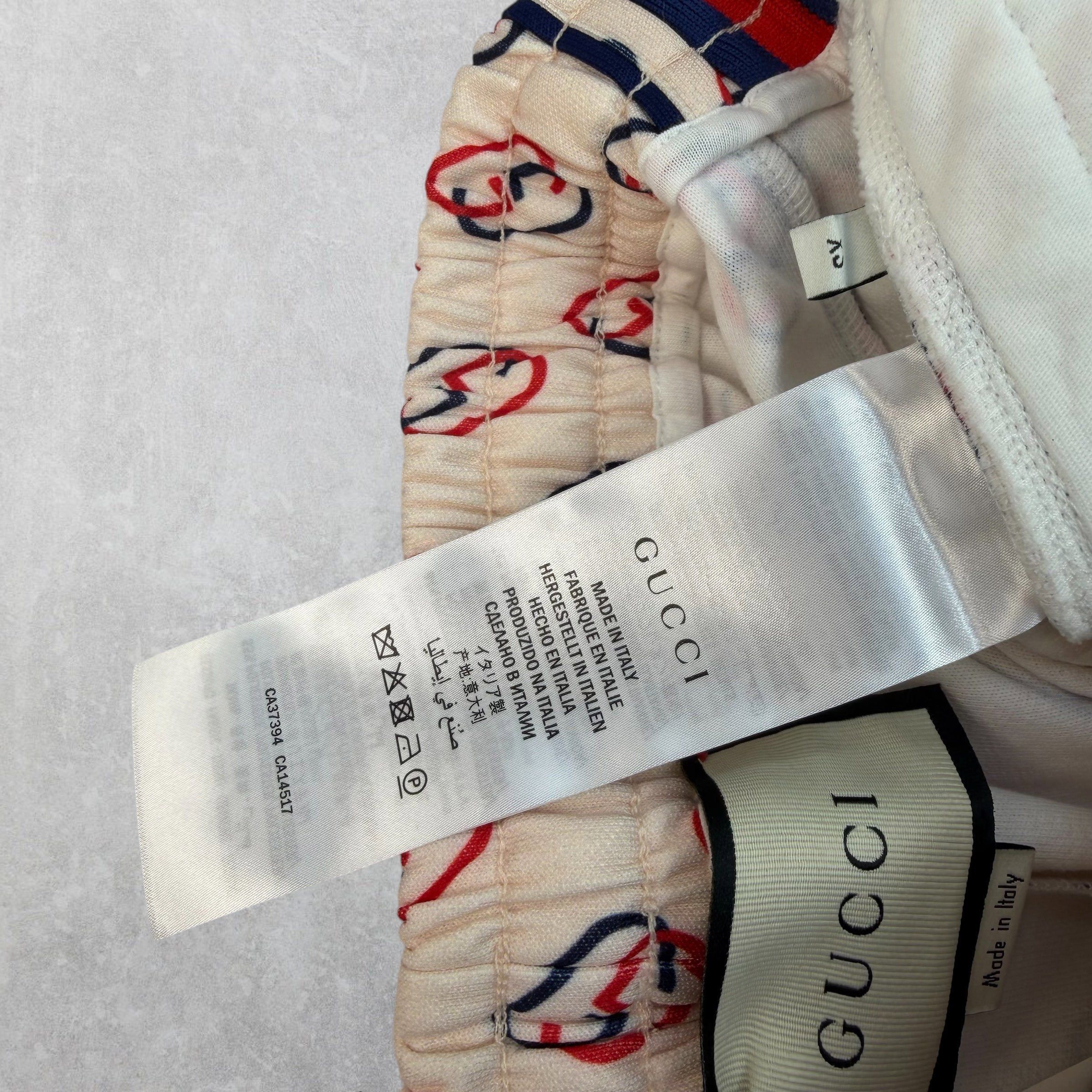 Gucci Gucci Interlocking GG Ivory Joggers XS Size US 28 / EU 44 - 6 Thumbnail