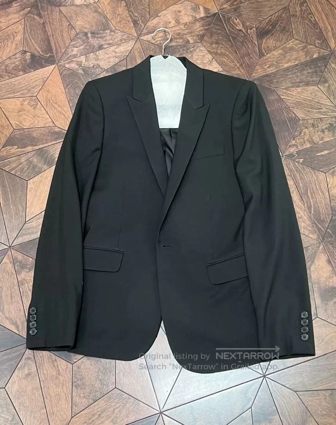Saint Laurent Paris Saint Laurent Black Smoking Suit Jacket. Size US M / EU 48-50 / 2 - 1 Thumbnail