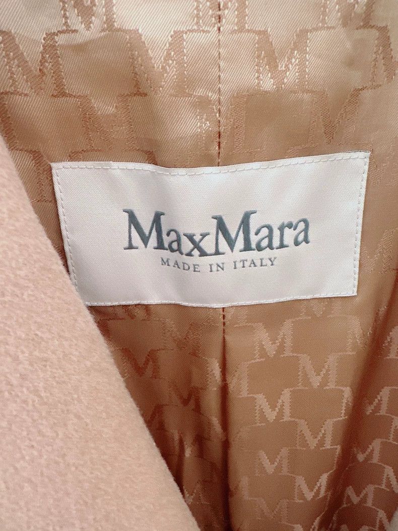 Max Mara Max Mara Khaki cashmere coat Size XS / US 0-2 / IT 36-38 - 3 Thumbnail