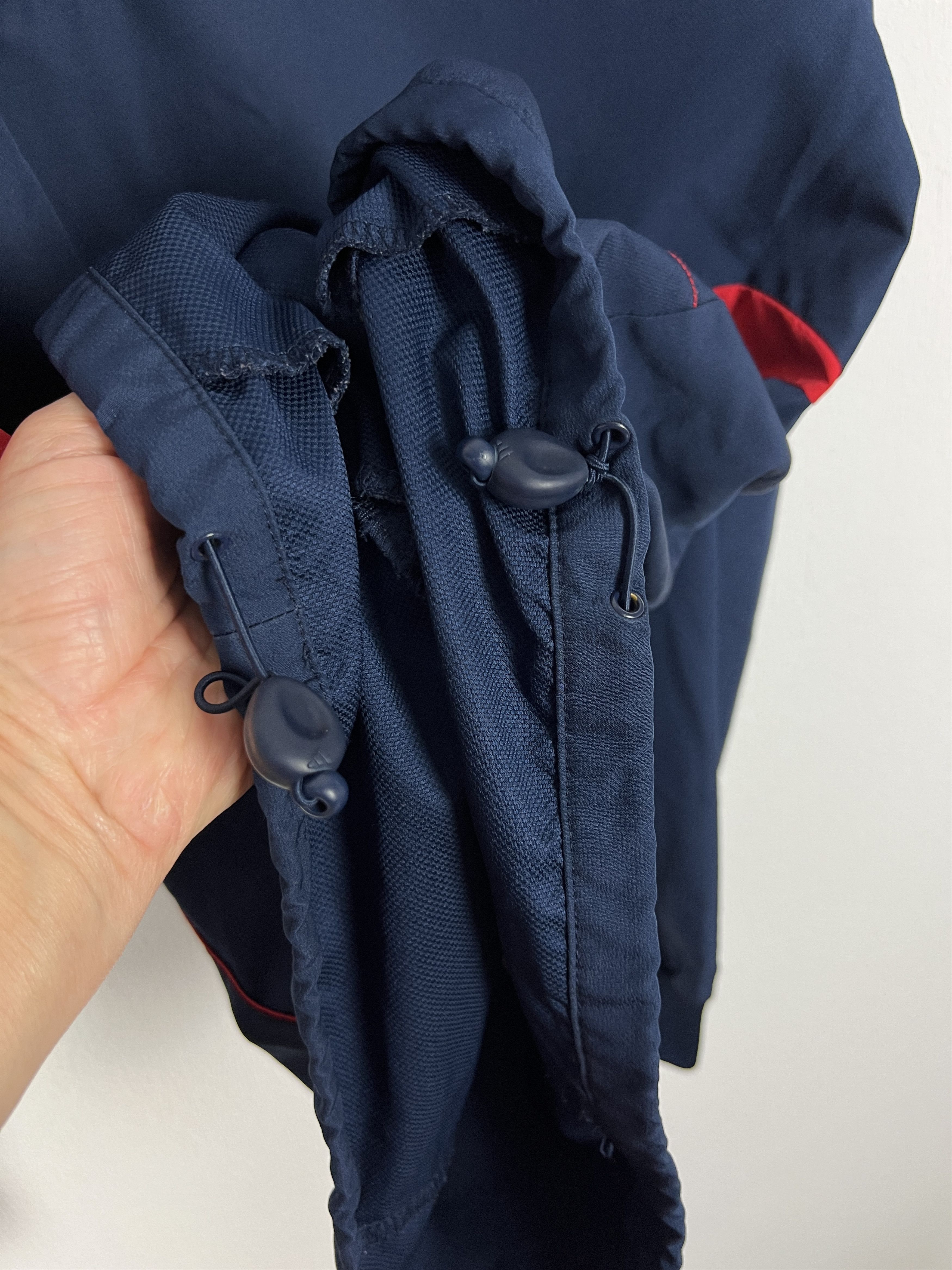 Adidas Vintage Adidas France Football Train Jacket Player Issue Size US L / EU 52-54 / 3 - 7 Thumbnail
