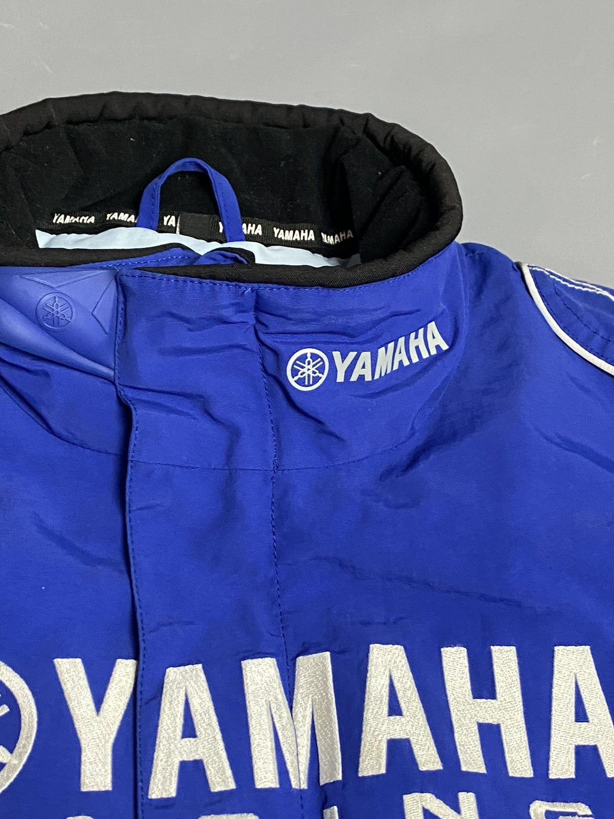 Yamaha VTG Yamaha Racing Padded Bomber Jacket Blue Moto Size Men XL Size US XL / EU 56 / 4 - 4 Thumbnail