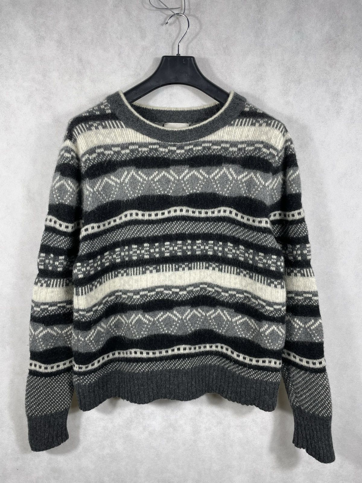 Acne Raule AW10 Pop Classics Crew Neck Wool Sweater Jumper