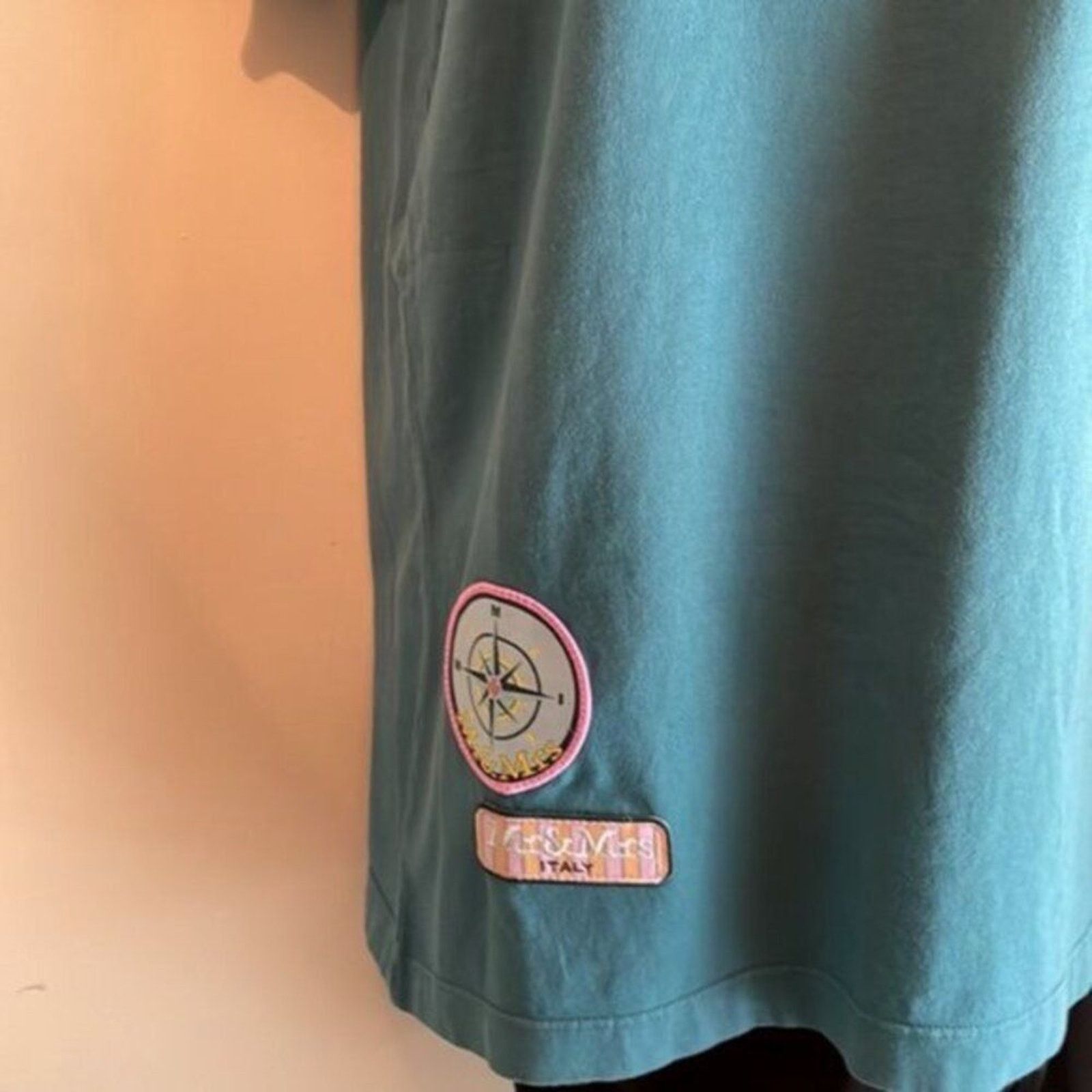 MR & MRS ITALY Mr & Mrs italy tee shirt teal M Size M / US 6-8 / IT 42-44 - 11 Thumbnail