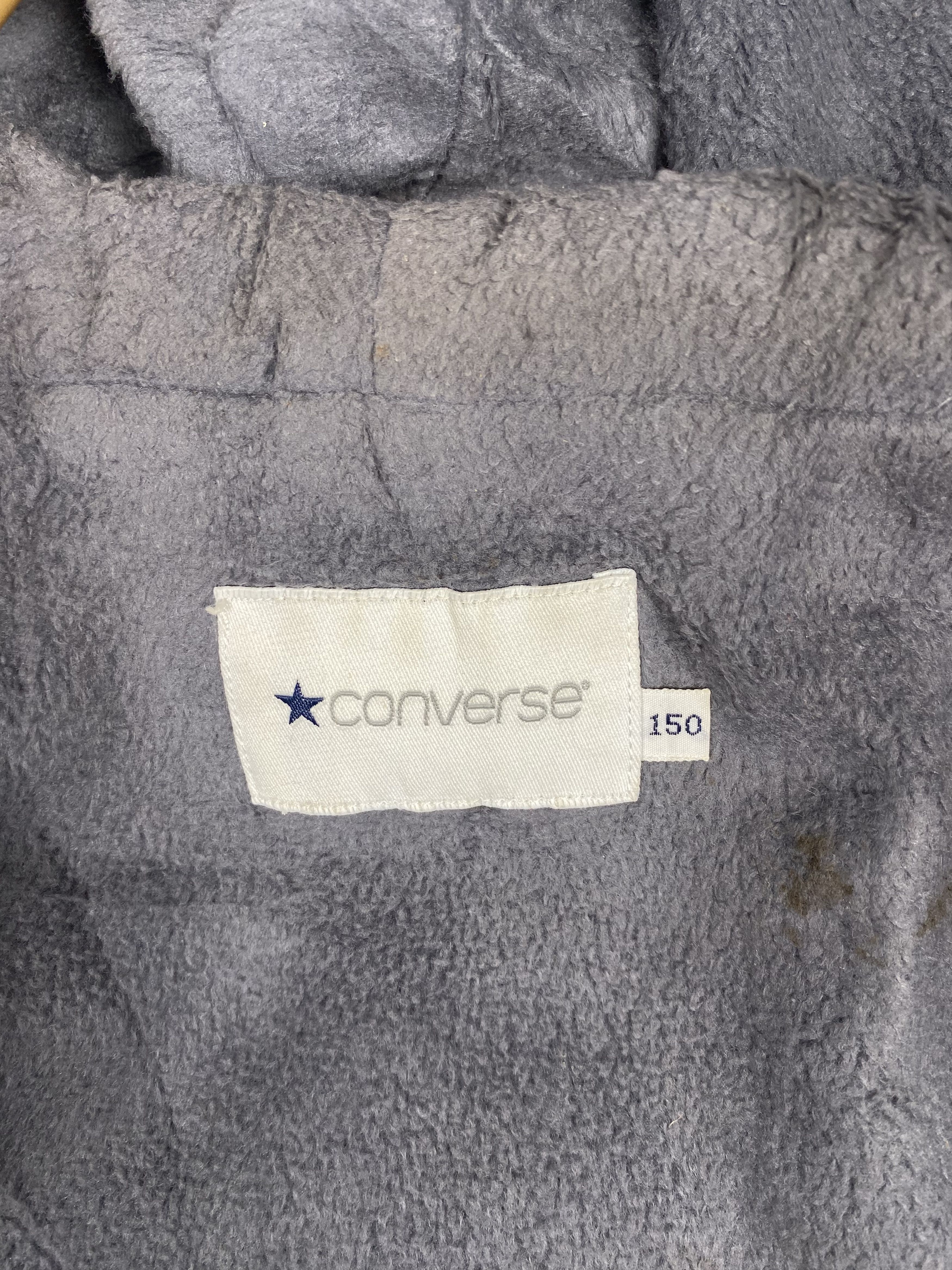 Converse Vintage Converse Hoodie Button Up Long Sport Jacket Size US L / EU 52-54 / 3 - 9 Thumbnail