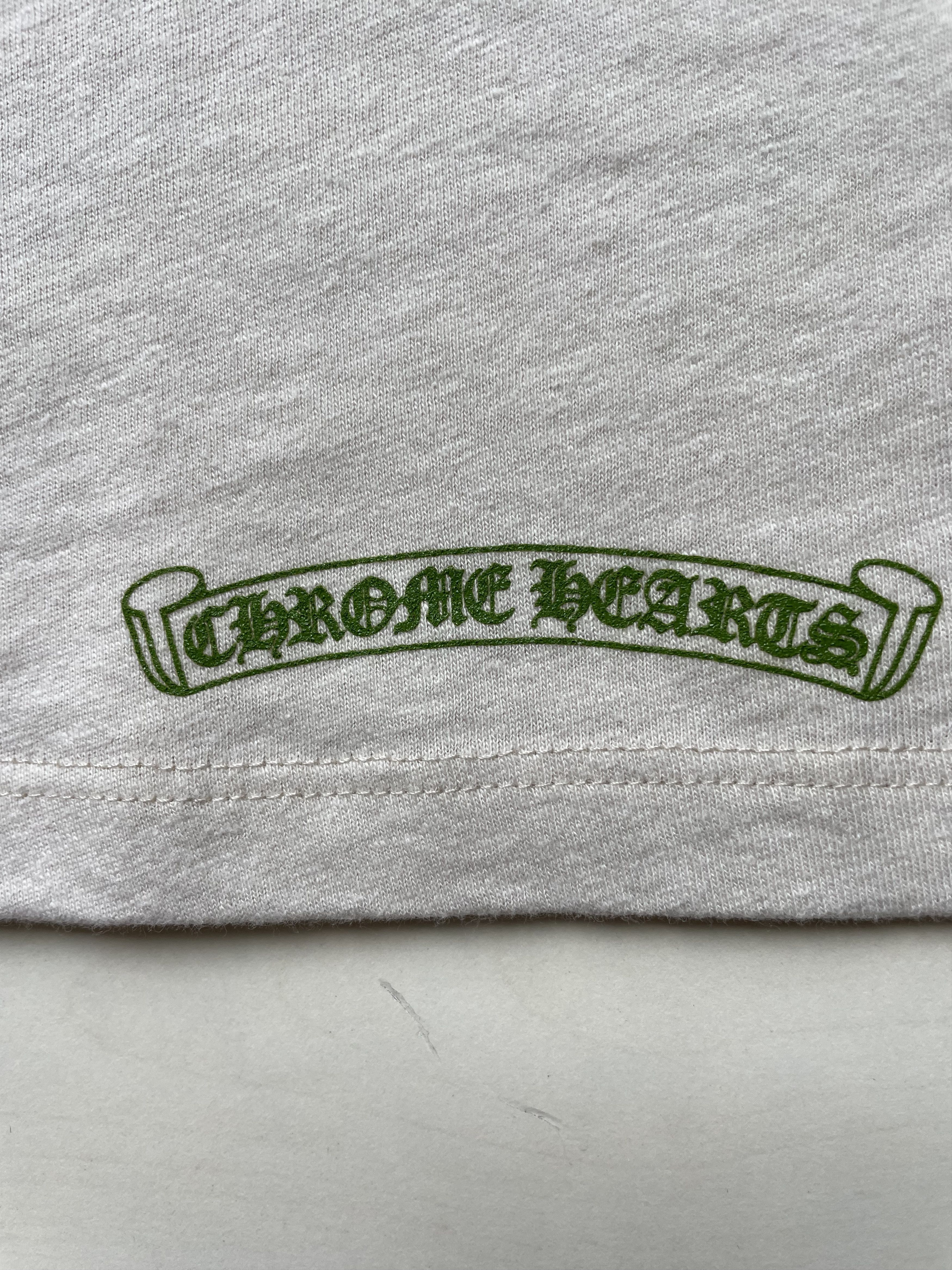 Chrome Hearts Chrome Hearts 33 Horseshoe Logo White Long Sleeve Tee Size XS / US 0-2 / IT 36-38 - 8 Thumbnail