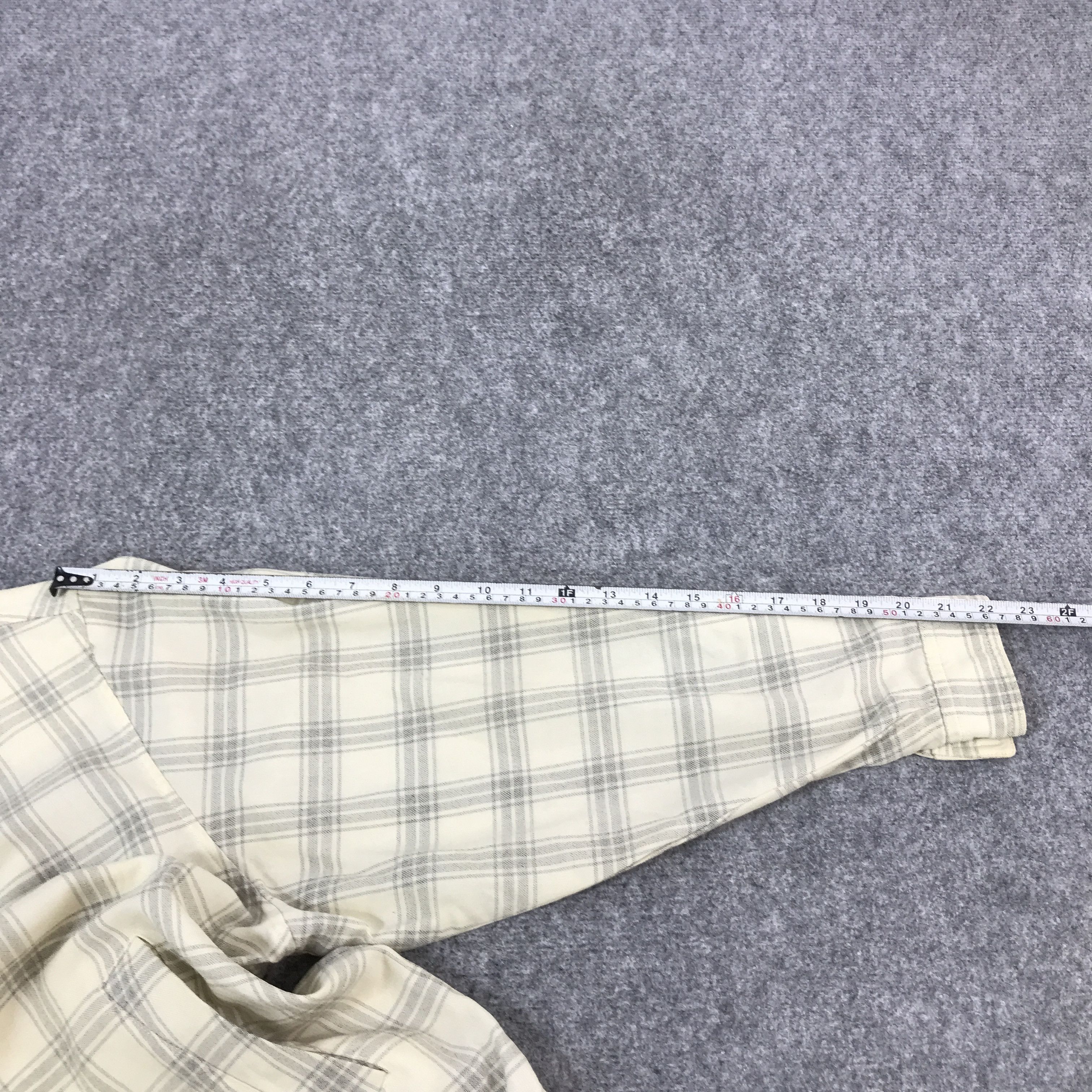 Vintage × Yves Saint Laurent VINTAGE YVESSAINTLAUREN FLANNEL ZIPPER JACKET Size US L / EU 52-54 / 3 - 10 Thumbnail