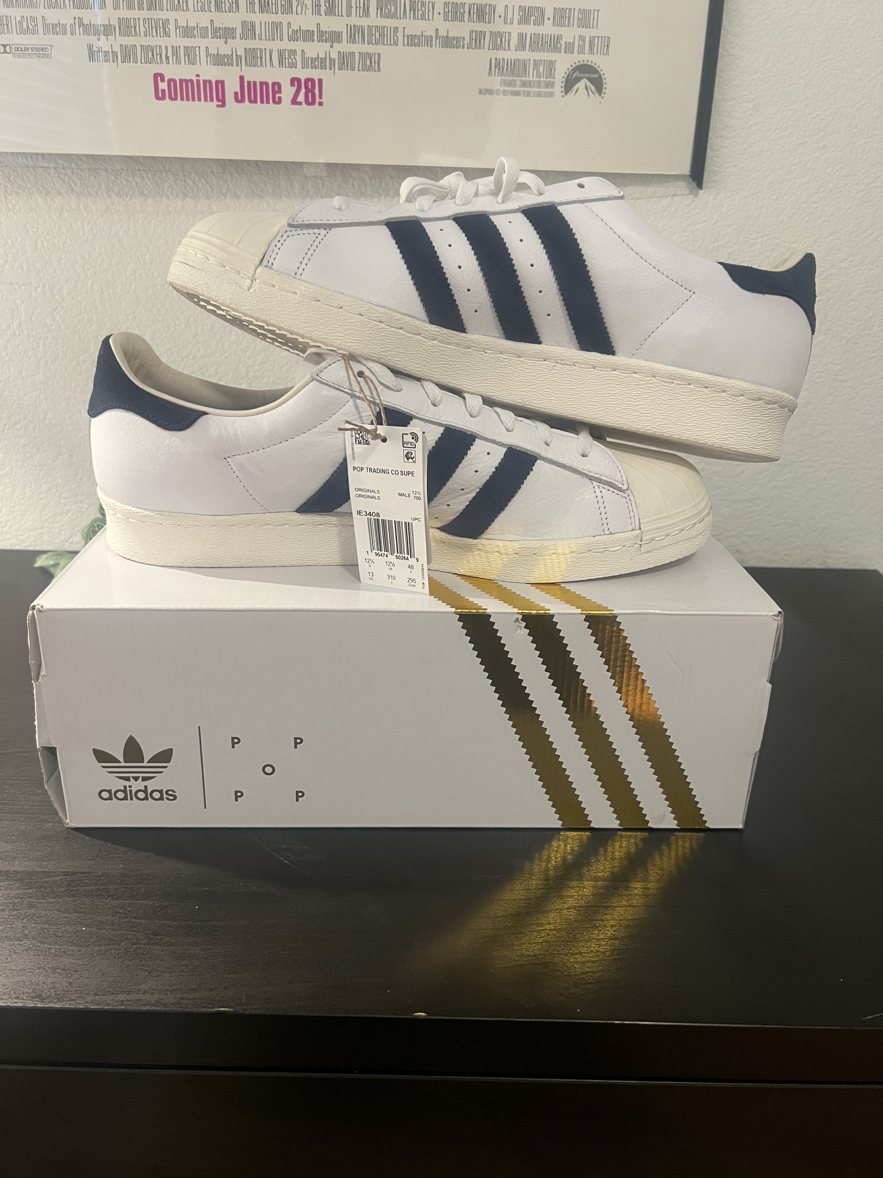 Adidas Adidas Pop Trading Co Superstar ADV Size US 13 / EU 46 - 5 Thumbnail