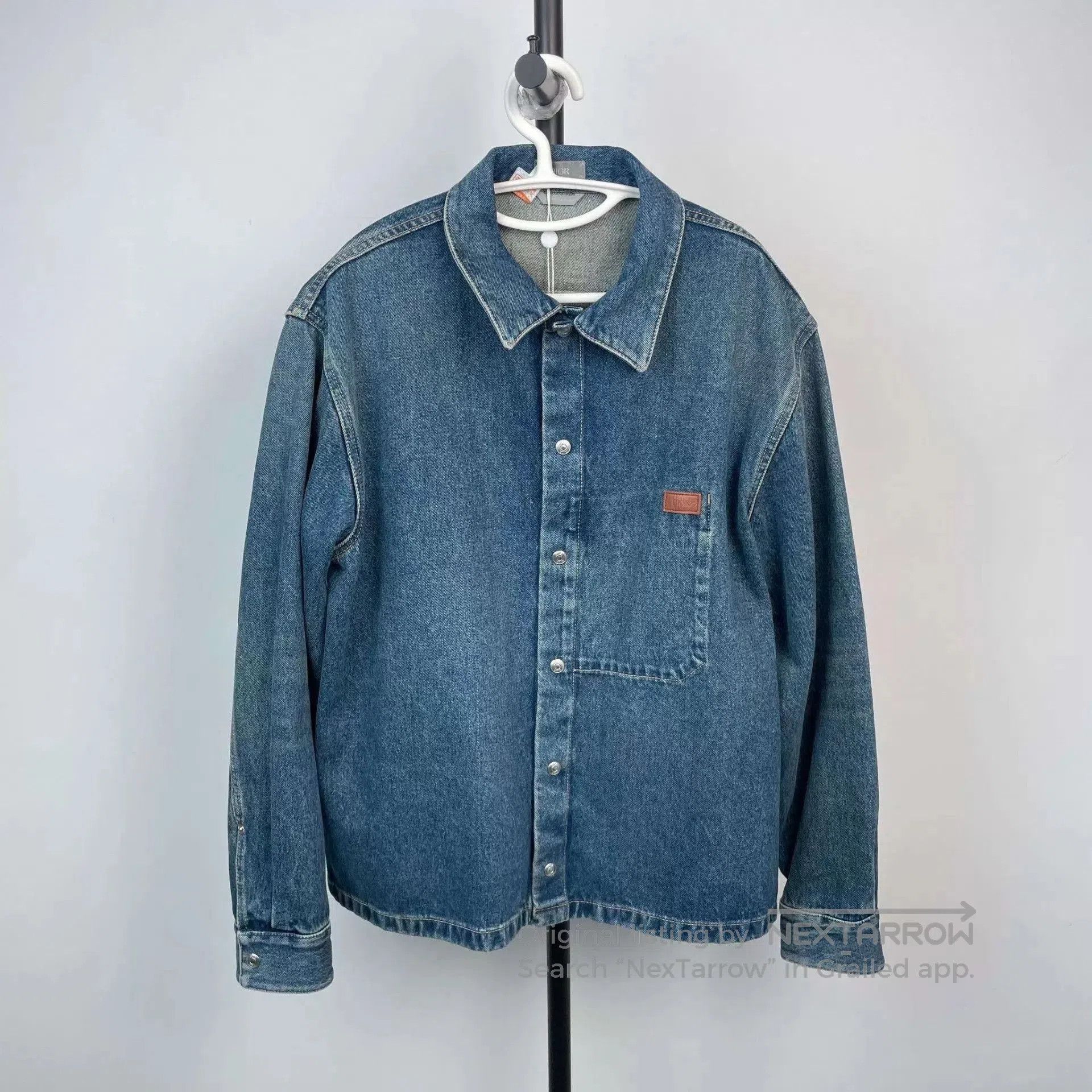 Dior Blue Denim Jacket. Size US M / EU 48-50 / 2 - 1 Thumbnail