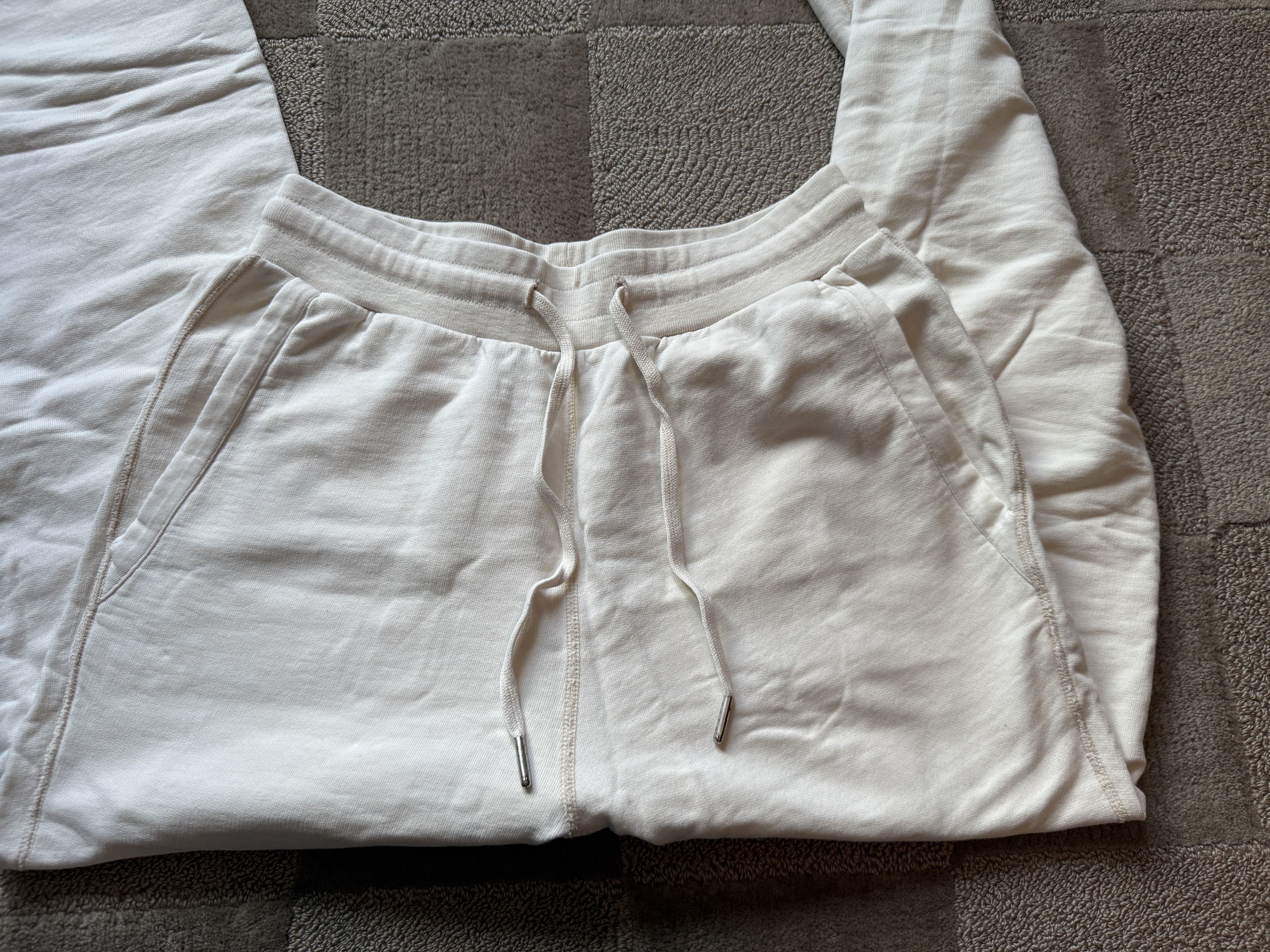 John Elliott John Elliott Ivory Sweatpants - Size 1 - Made in USA Size US 30 / EU 46 - 3 Thumbnail