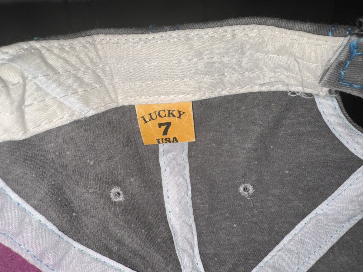 Lucky Brand Lucky seven 7 USA baseball cap dad hat Miami beach est. 1896 Size ONE SIZE - 5 Thumbnail