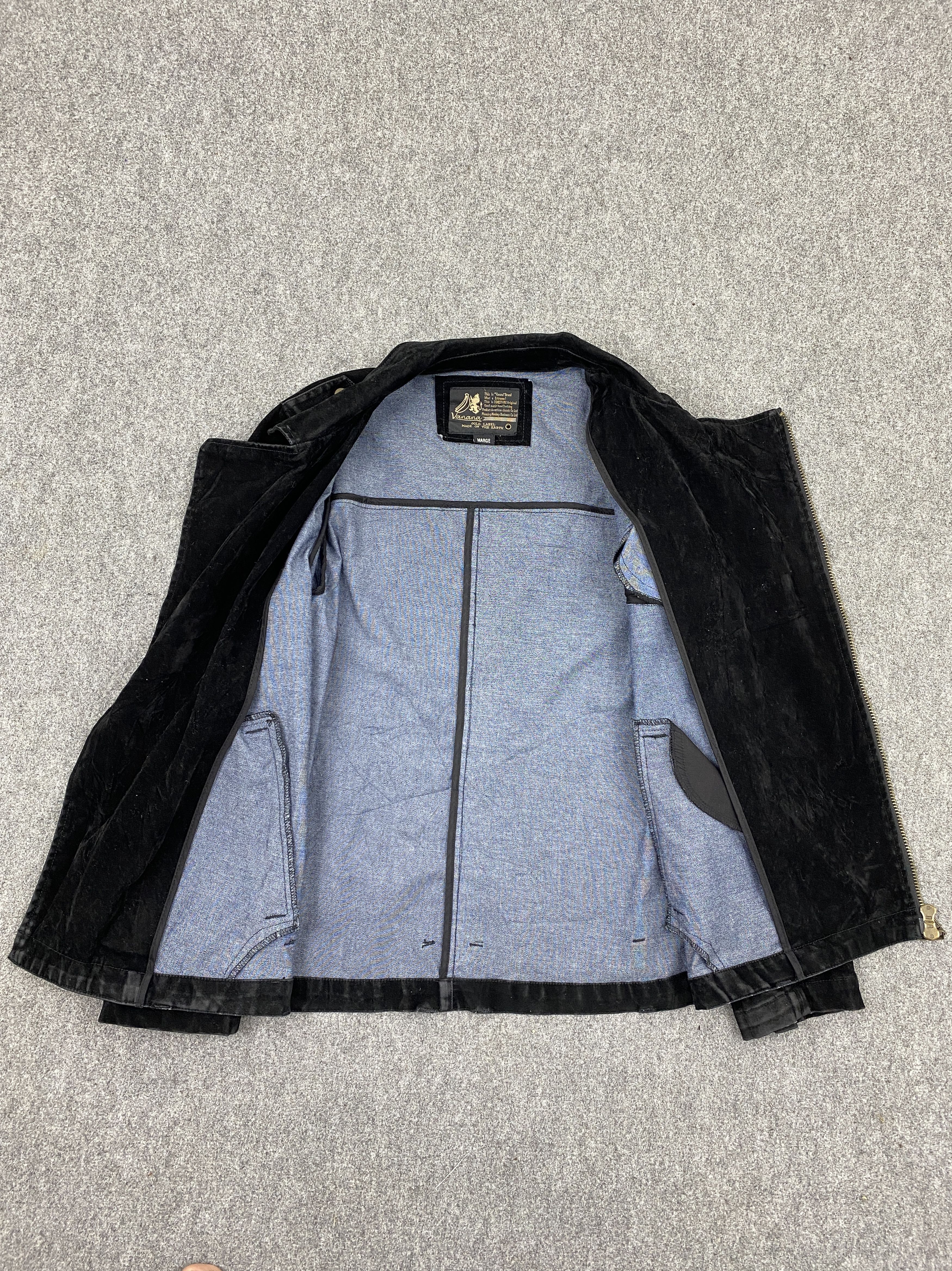 Japanese Brand Vintage Japanese Brand Velvet Avant Garde Jacket MJ0037Z Size US L / EU 52-54 / 3 - 13 Thumbnail
