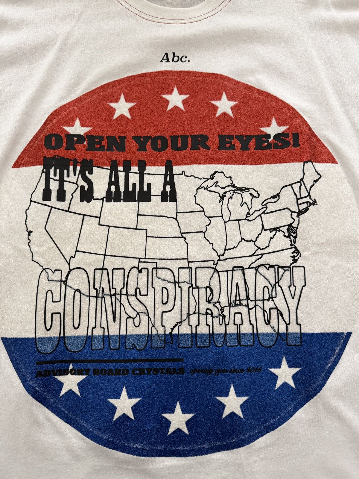 Advisory Board Crystals Advisory Board Crystals Election Open Your Eyes Tee Size US L / EU 52-54 / 3 - 3 Thumbnail