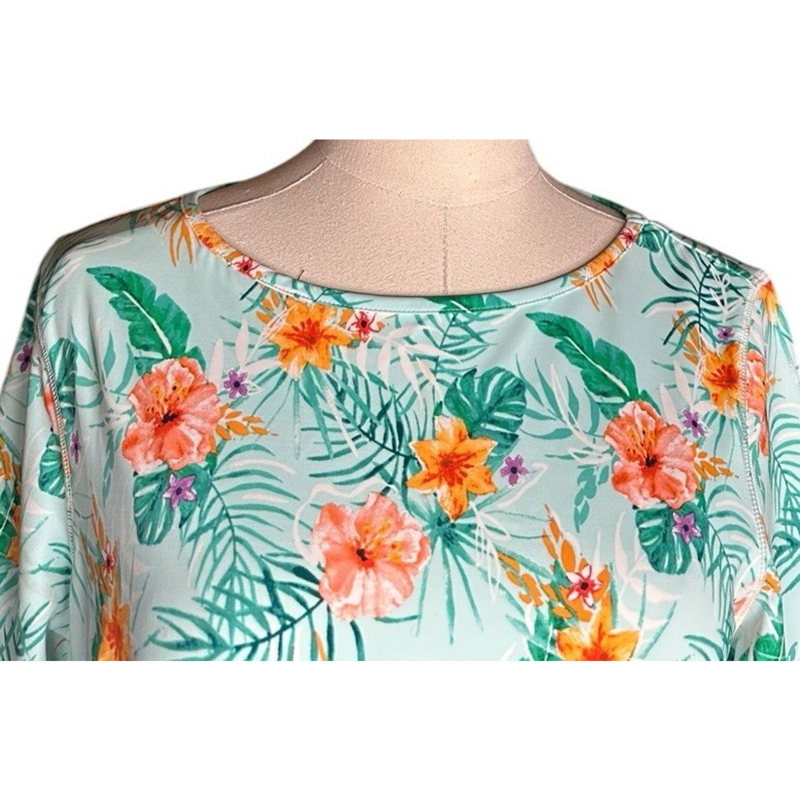 Other CABANA LIFE Cayman Print UPF Shift Dress M Swim Cover Beach Size M / US 6-8 / IT 42-44 - 4 Thumbnail