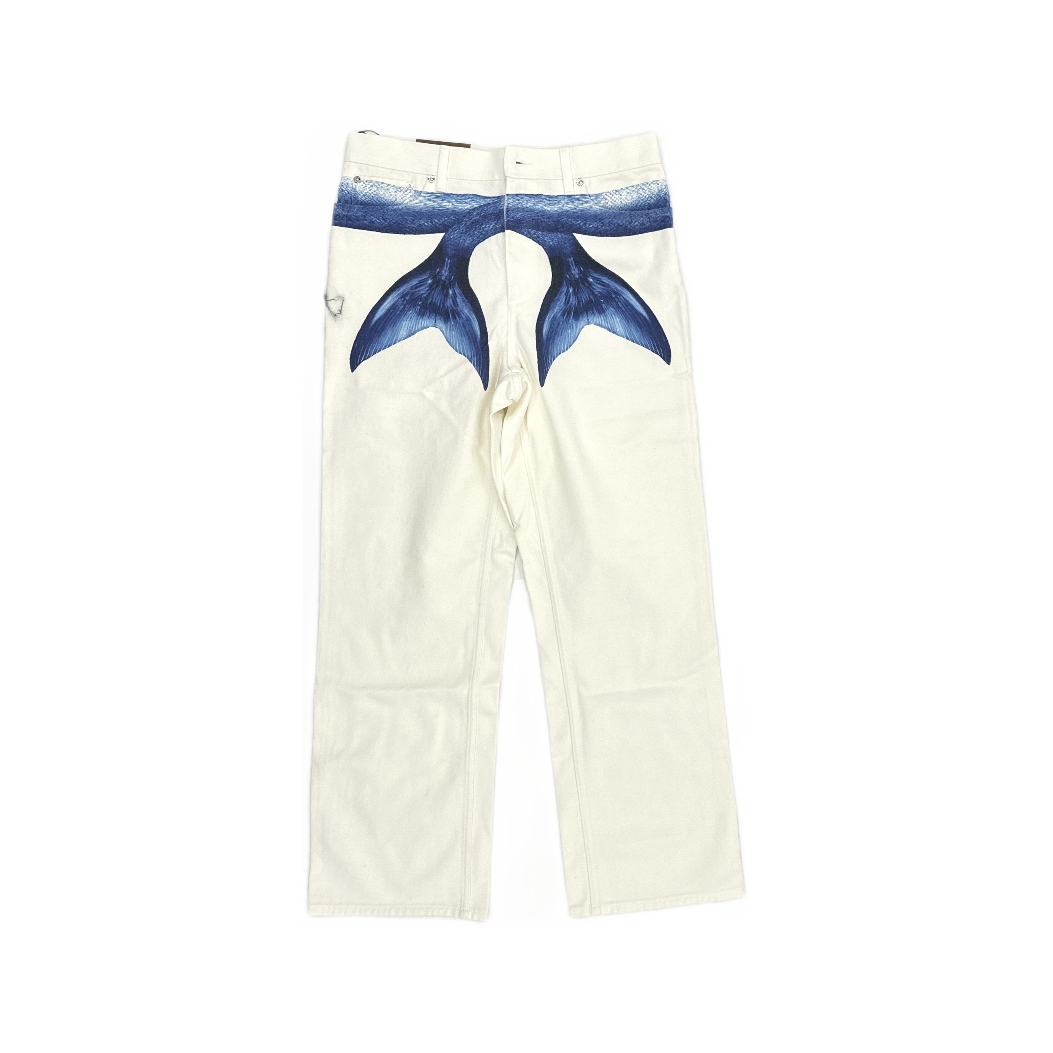Burberry Burberry Mermaid Tail Graphic Casual Pants Size 34 Size US 34 / EU 50 - 1 Thumbnail