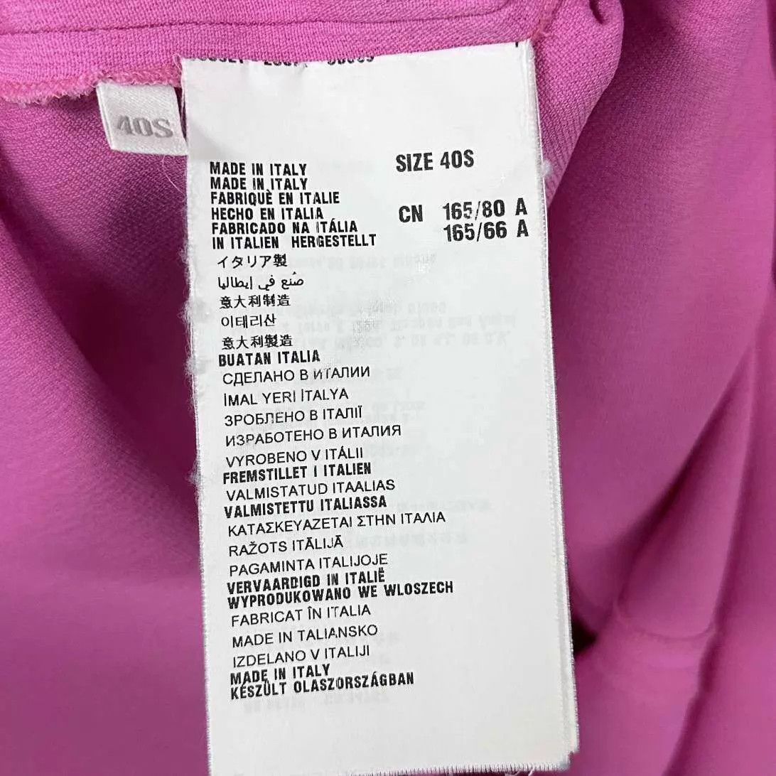 Prada PRADA Pink Silk Sleeveless Women's Dress 40 Size S / US 4 / IT 40 - 5 Thumbnail