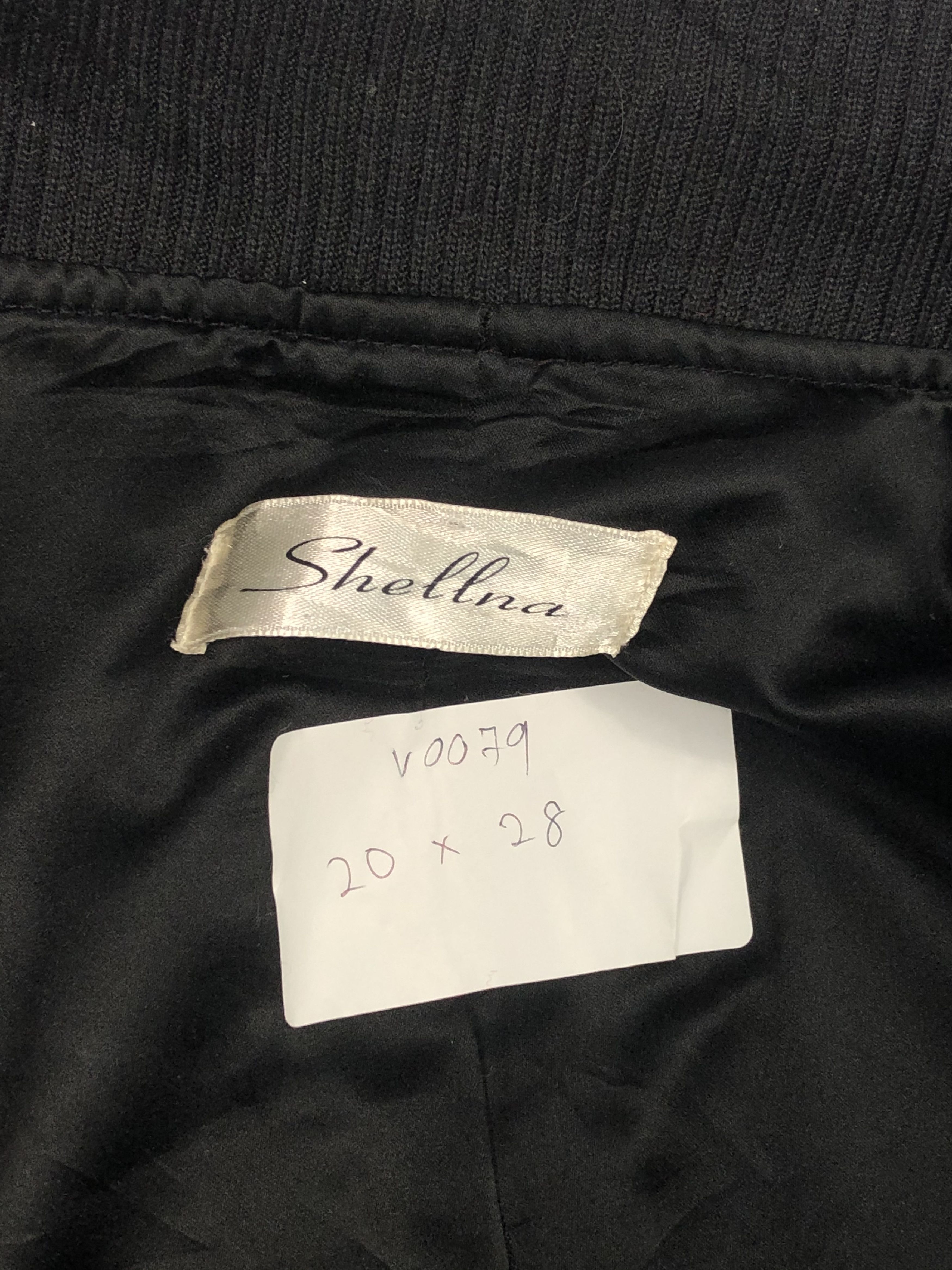 Japanese Brand Vintage 90s Shellna Leather Sleeve Varsity Jacket Red V0079 Size US M / EU 48-50 / 2 - 8 Thumbnail