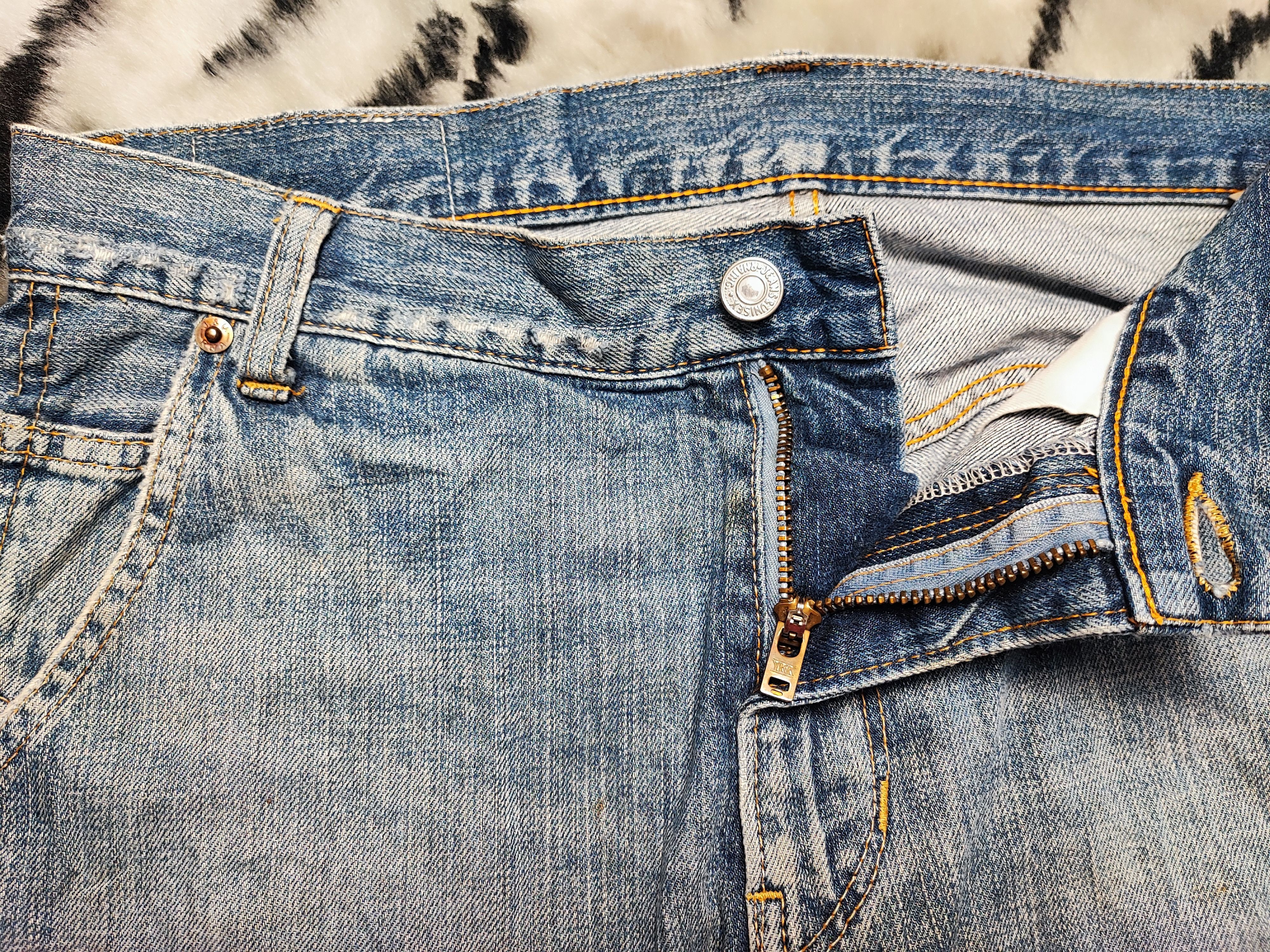 Hysteric Glamour RNA SLANG SELVEDGE DISTRESSED DENIM UNDERCOVER DESIGN Size US 30 / EU 46 - 7 Thumbnail