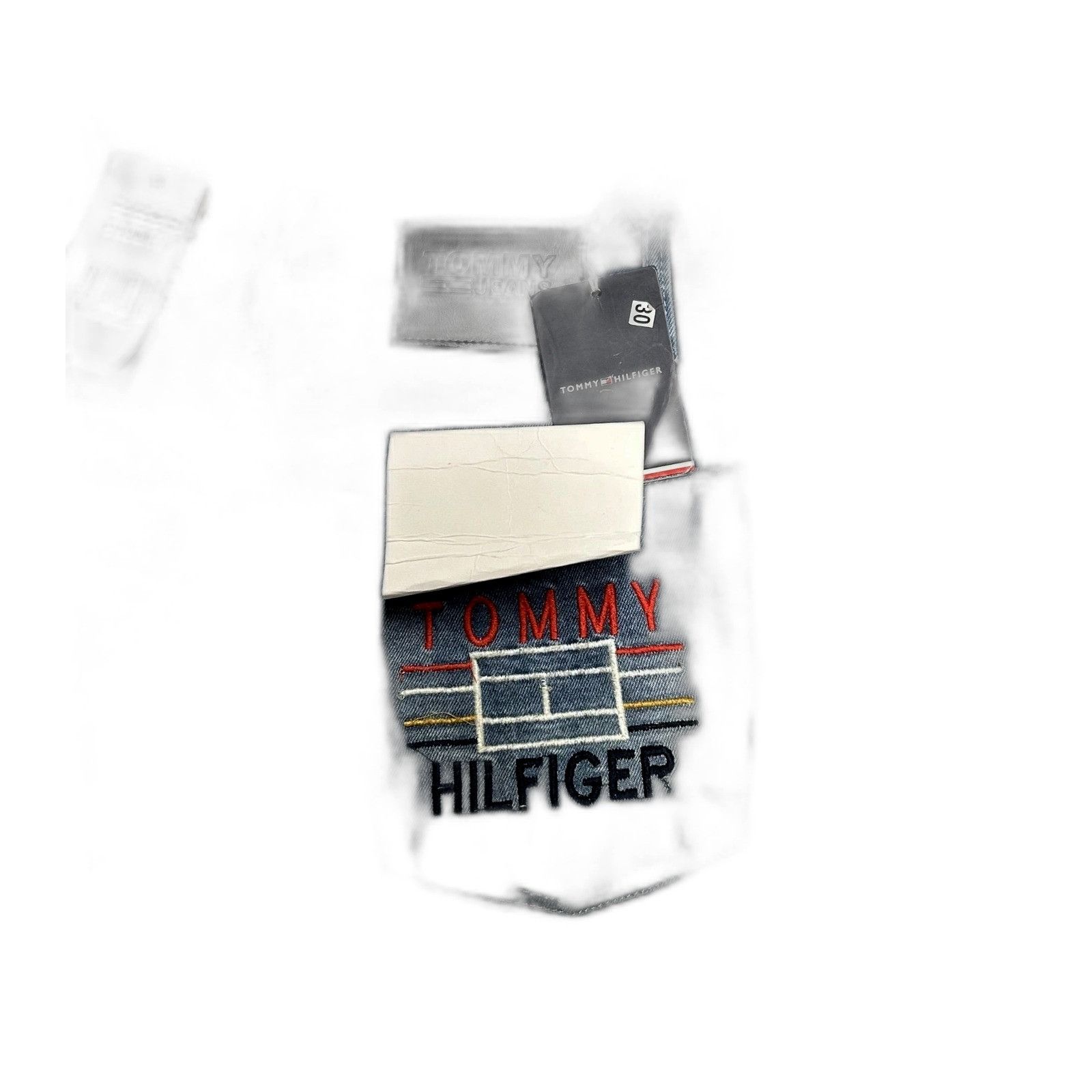 Tommy Hilfiger Tommy Jeans TH Hilfiger Denim Jeans NWT Embroidered Ryan Rel Size US 30 / EU 46 - 2 Thumbnail