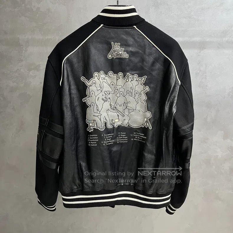 Louis Vuitton Louis Vuitton Black monogrammed Logo appliqued striped lon Size US M / EU 48-50 / 2 - 5 Thumbnail