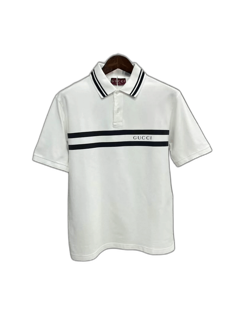 Gucci Gucci New Style Slogan Polo Shirt-2506 Size US XS / EU 42 / 0 - 1 Thumbnail