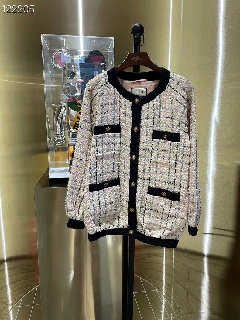 Gucci Gucci Tweed small silhouette coat 2502-Nextarrow Size US XXS / EU 40 - 1 Thumbnail