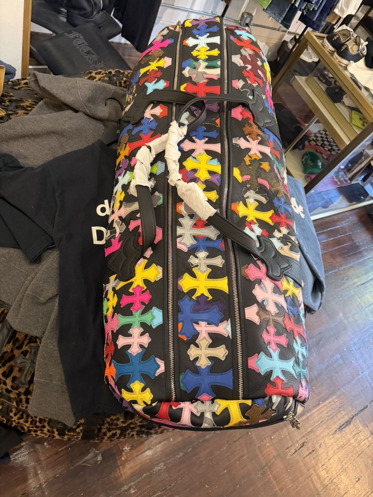 Chrome Hearts CHROME HEARTS XXXL JUMBO 105 CM DUFFLE CROSS BAG Size ONE SIZE - 9 Thumbnail