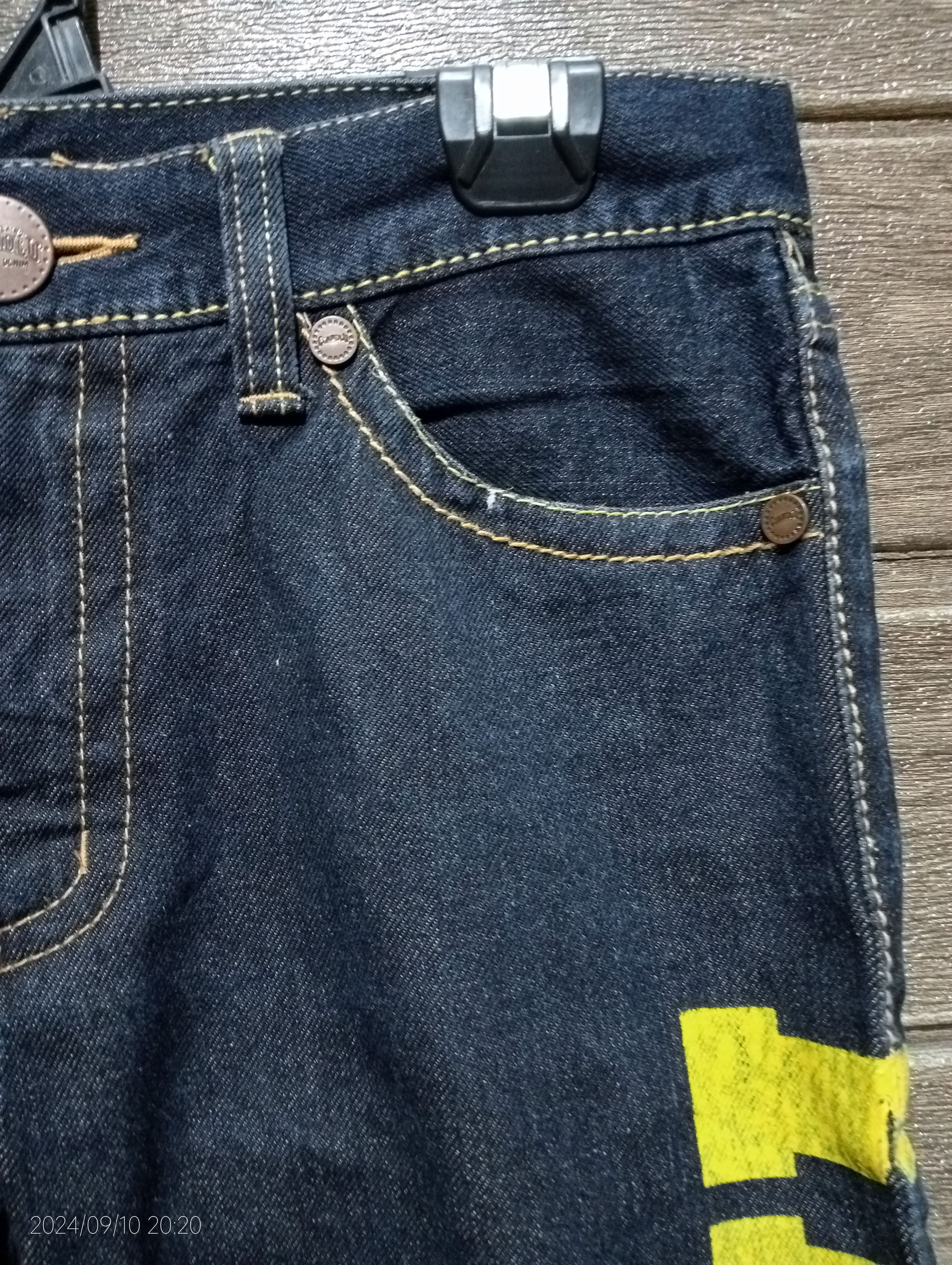 Japanese Brand Vintage Co&Lu Denim Selvedge Size US 32 / EU 48 - 5 Thumbnail