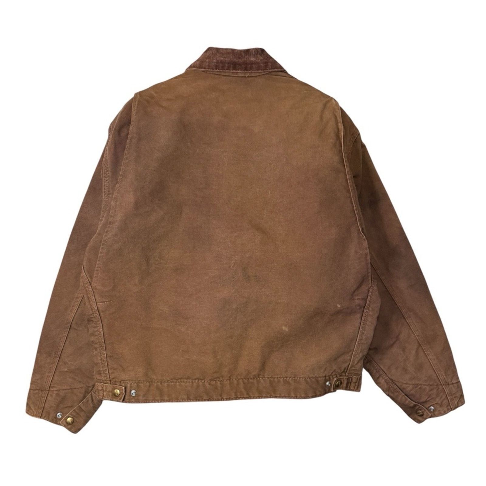 Carhartt Vintage Carhartt Detroit Jacket Mens Large Blanket Workwear Size US L / EU 52-54 / 3 - 2 Thumbnail