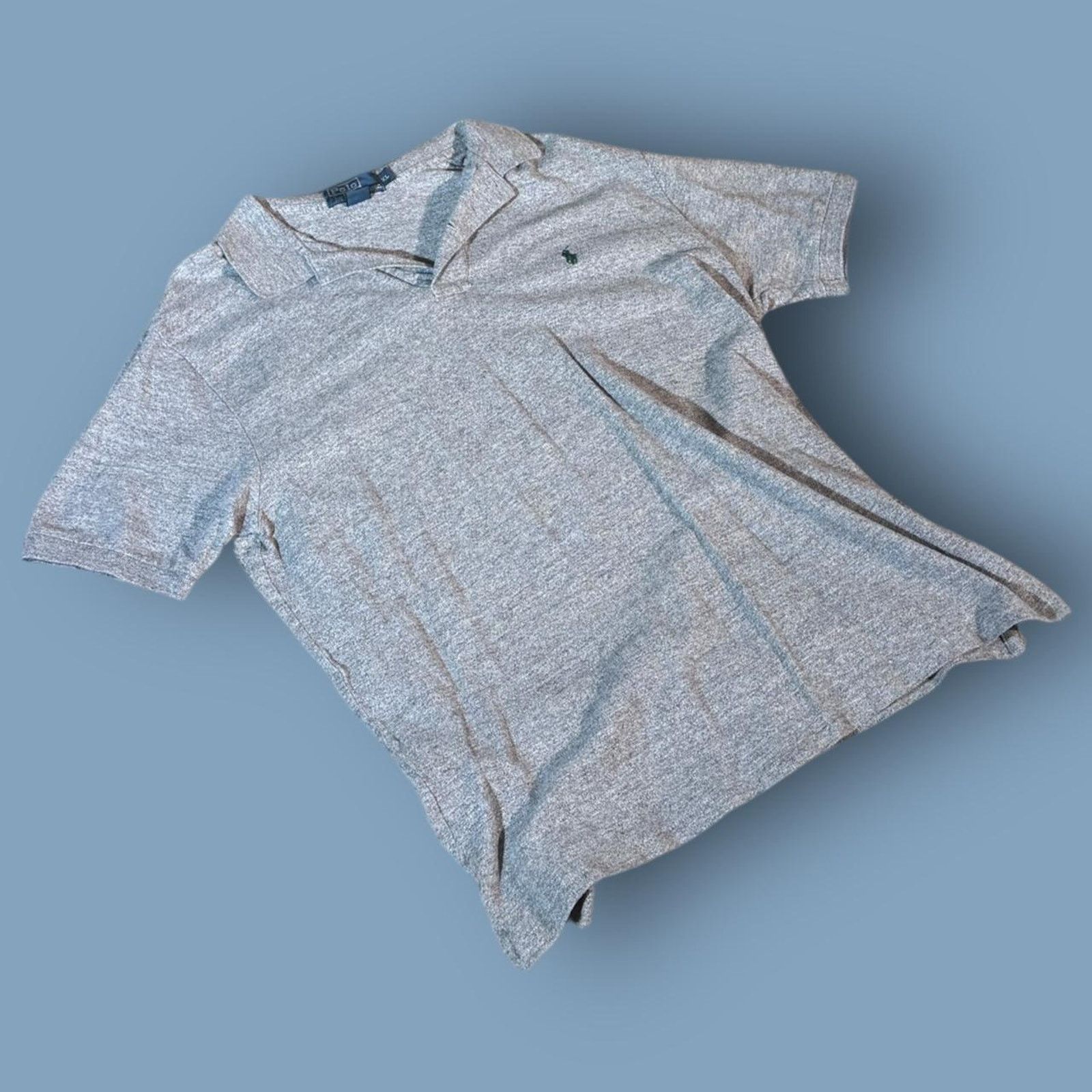 Polo Ralph Lauren Vintage Grey Polo Ralph Lauren polo shirt Size US XL / EU 56 / 4 - 3 Thumbnail