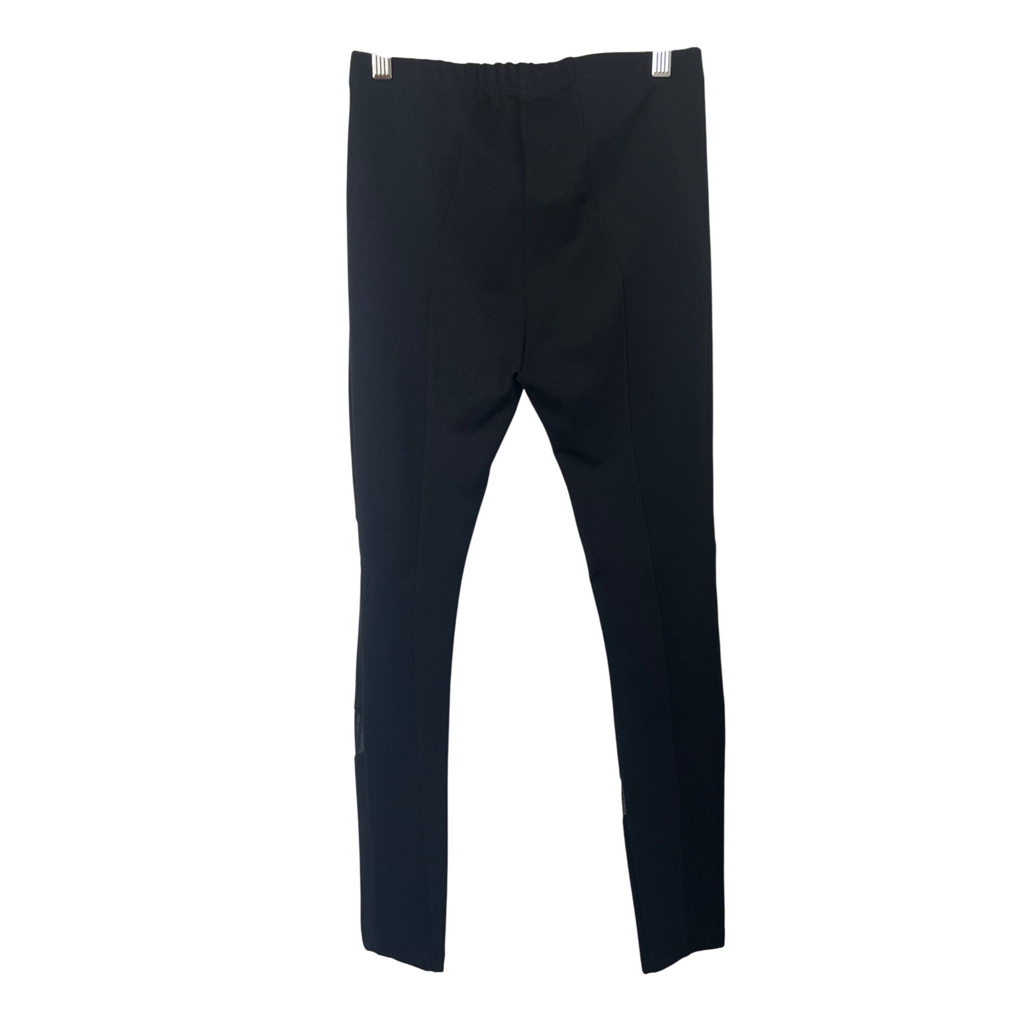 Amanda Uprichard Amanda Uprichard Black Leggings With Mesh Accents Stretch Wa Size 27" / US 4 / IT 40 - 4 Thumbnail